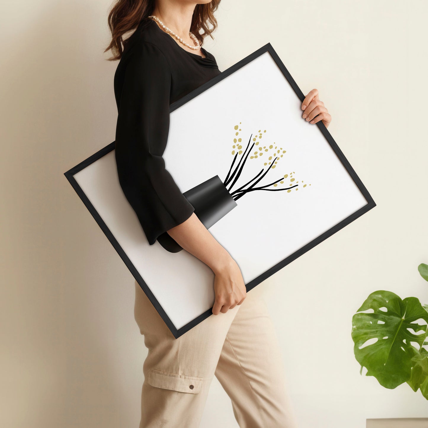 Prints For Bathroom Walls | Set of 3 Botanical Wall art Prints