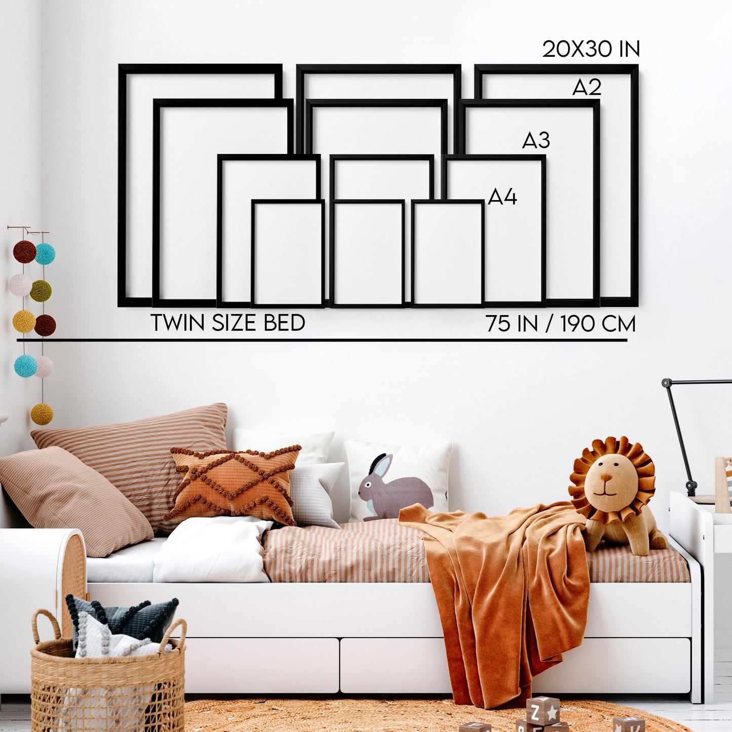 Wall Art Cool For Girls | Set of 3 Pop Wall art Prints
