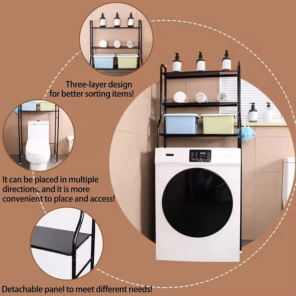 3 Tiers Over Toilet Storage