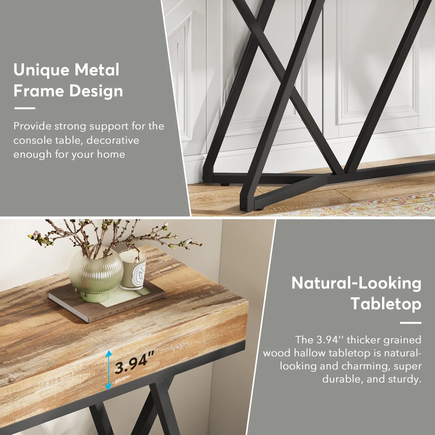 55 Inches Console Table