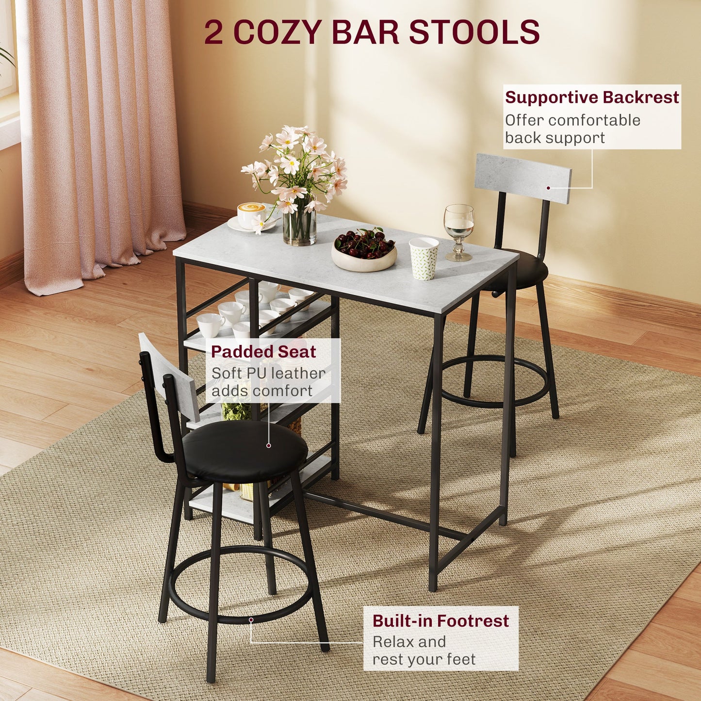 3 Piece Breakfast Table