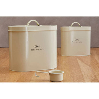 Cat Food Storage Bin with Scoop