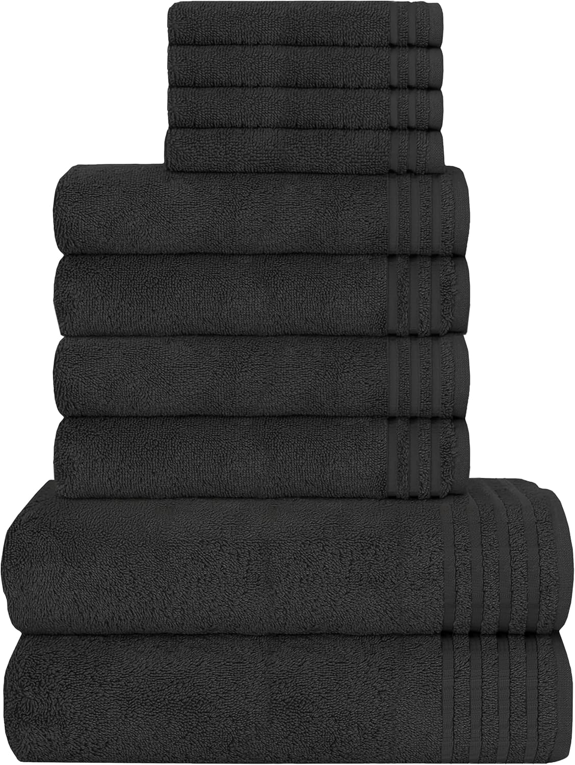 10 Piece Monaco Luxury Egyptian Cotton Towel Set