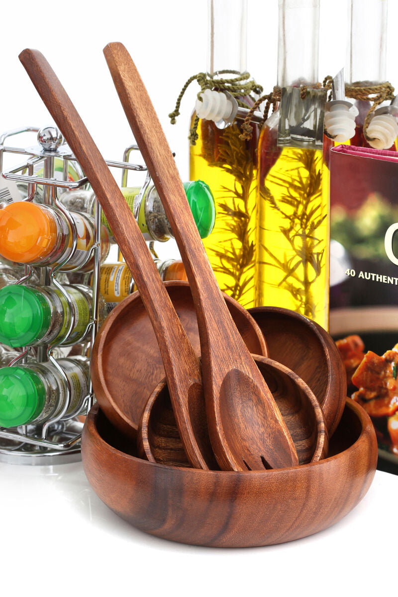 7 Piece Salad Serving Set