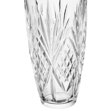 Crystal Scalloped Vase