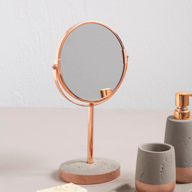 Round Swivel Bathroom Mirror