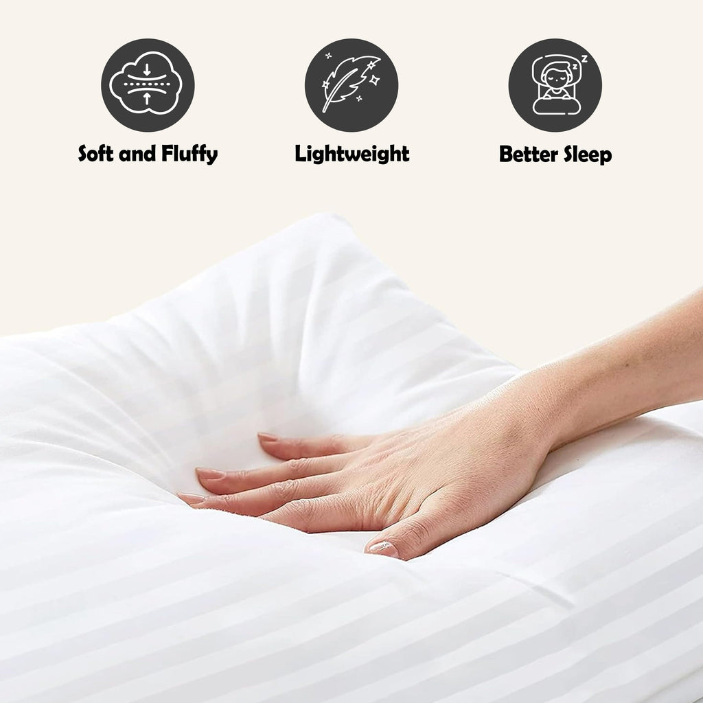 2 Pack Luxury Pillows Hypoallergenic