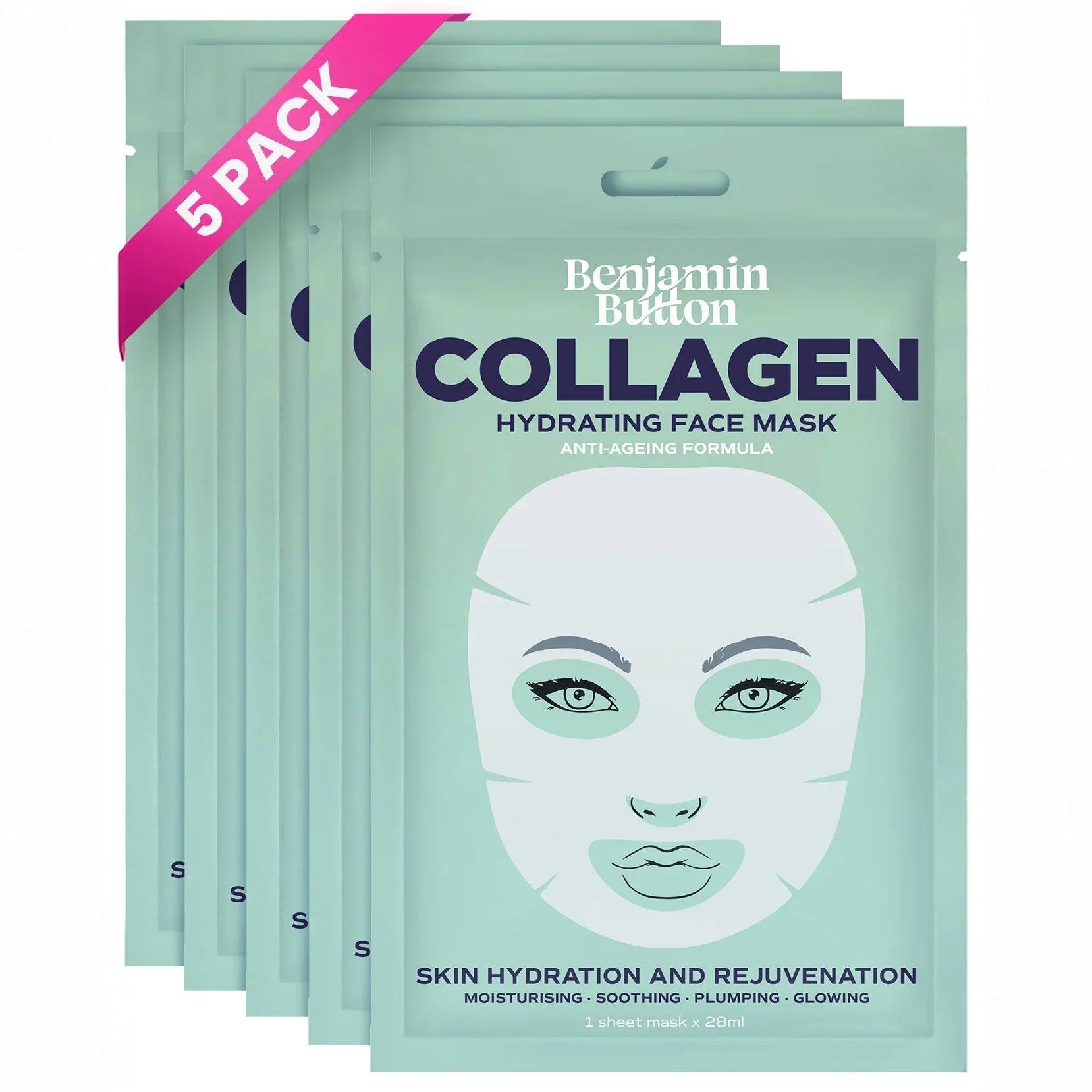 Collagen Hydrating Face Masks