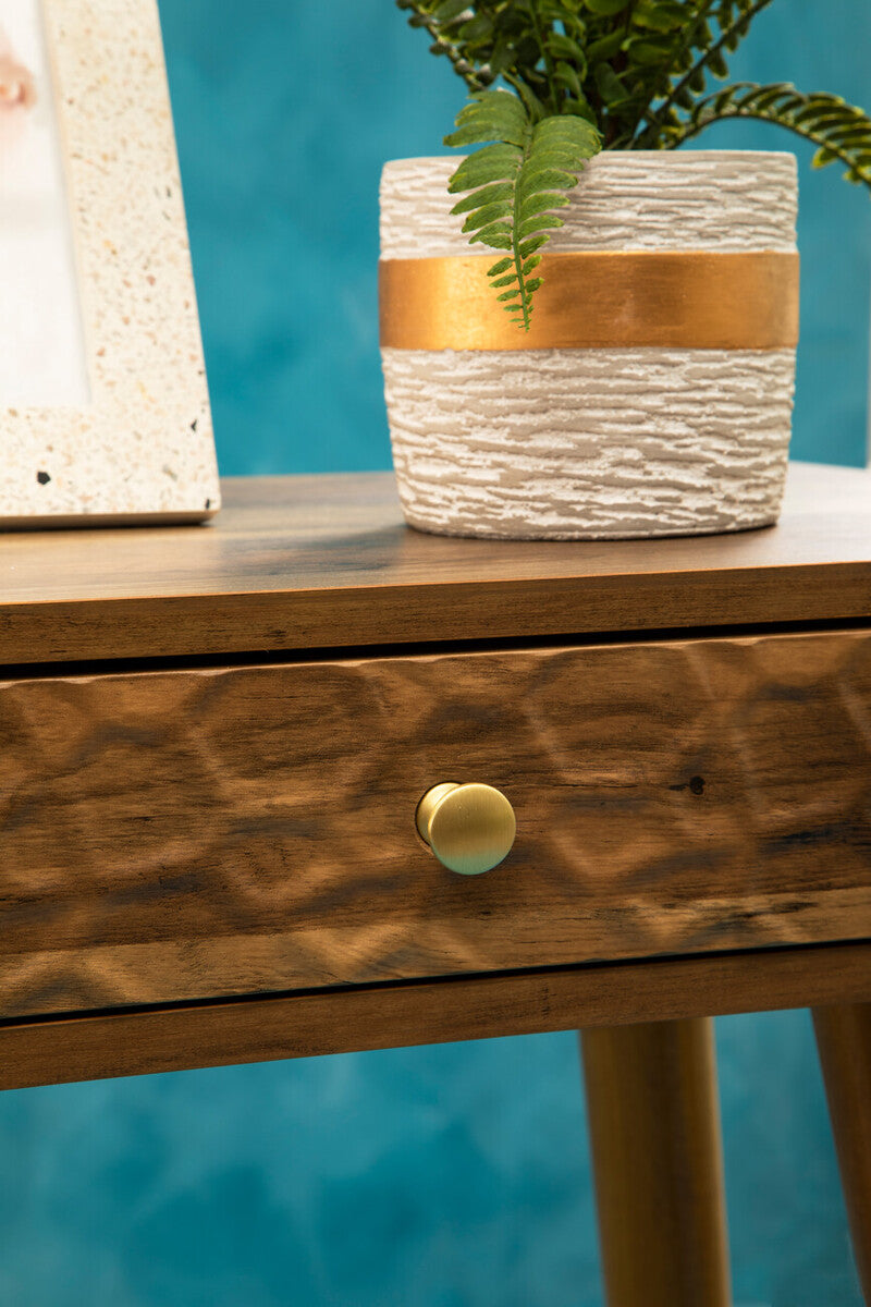 Console Table with 2 Storage Drawers