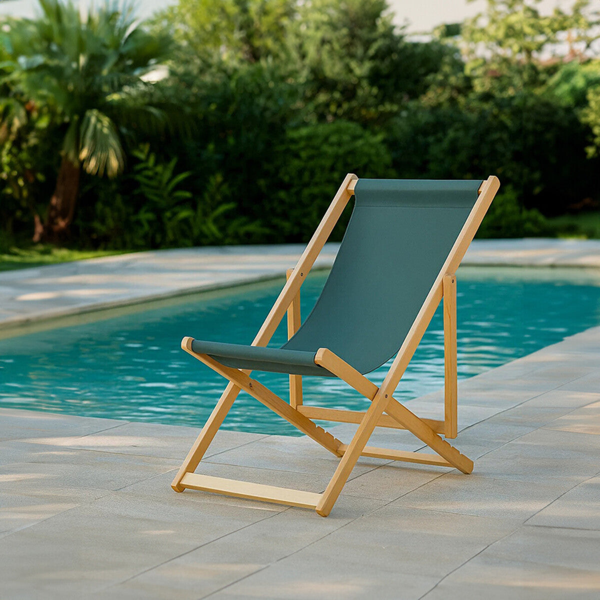 Khaki Deck Chair
