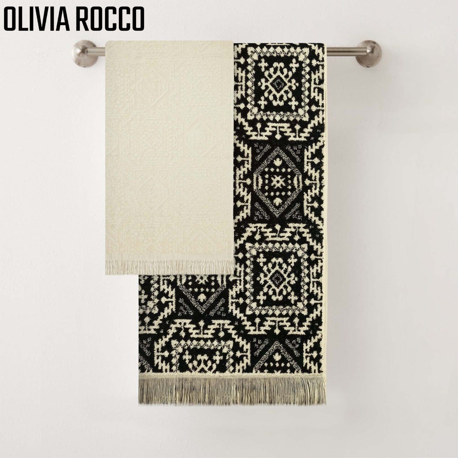 4 Piece Moroccan Towel Set