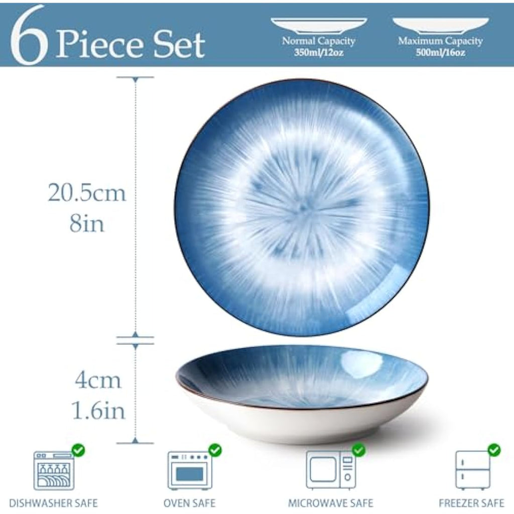 Pasta Bowls Set of 6