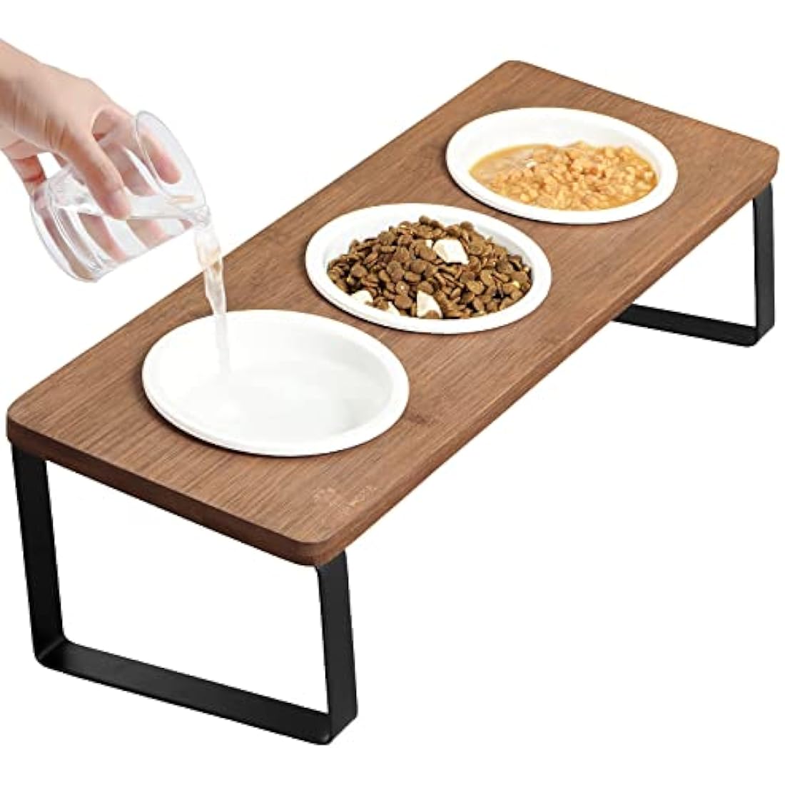 Raised Cat Bowl with Stand