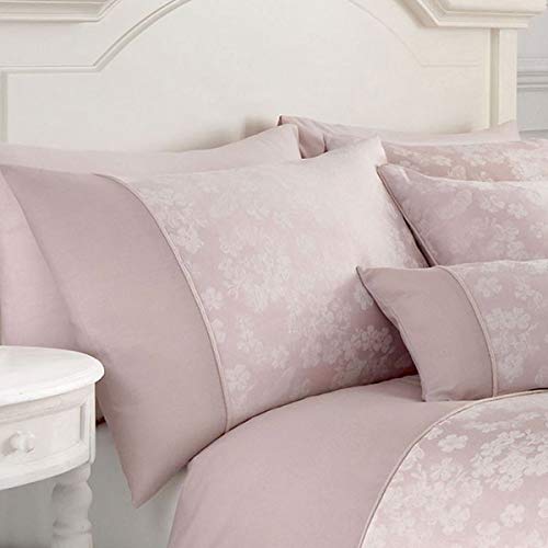 Serene Blossom-Jacquard Duvet Cover Set