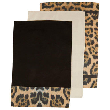 Tea Towels in Leopard Print