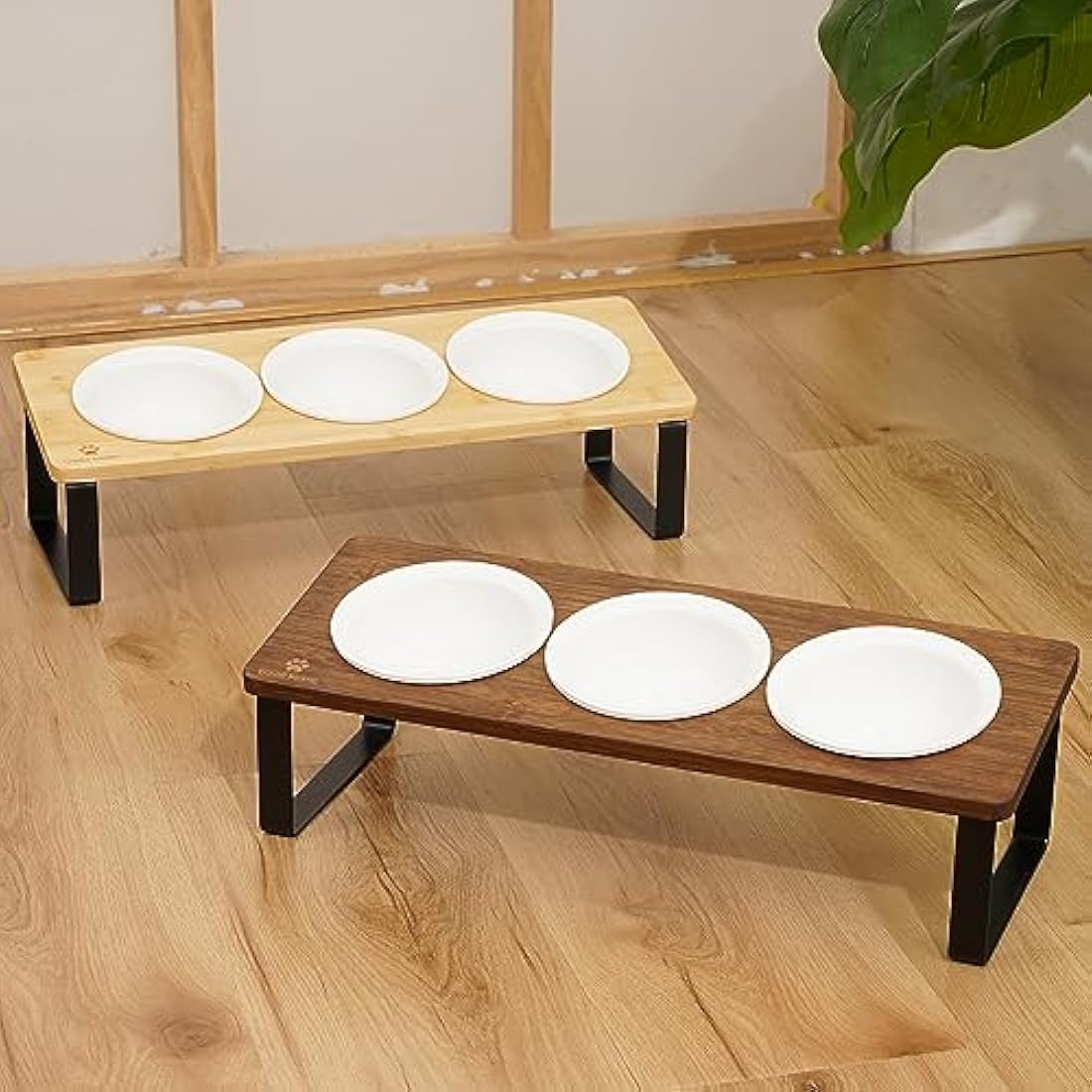 Raised Cat Bowl with Stand