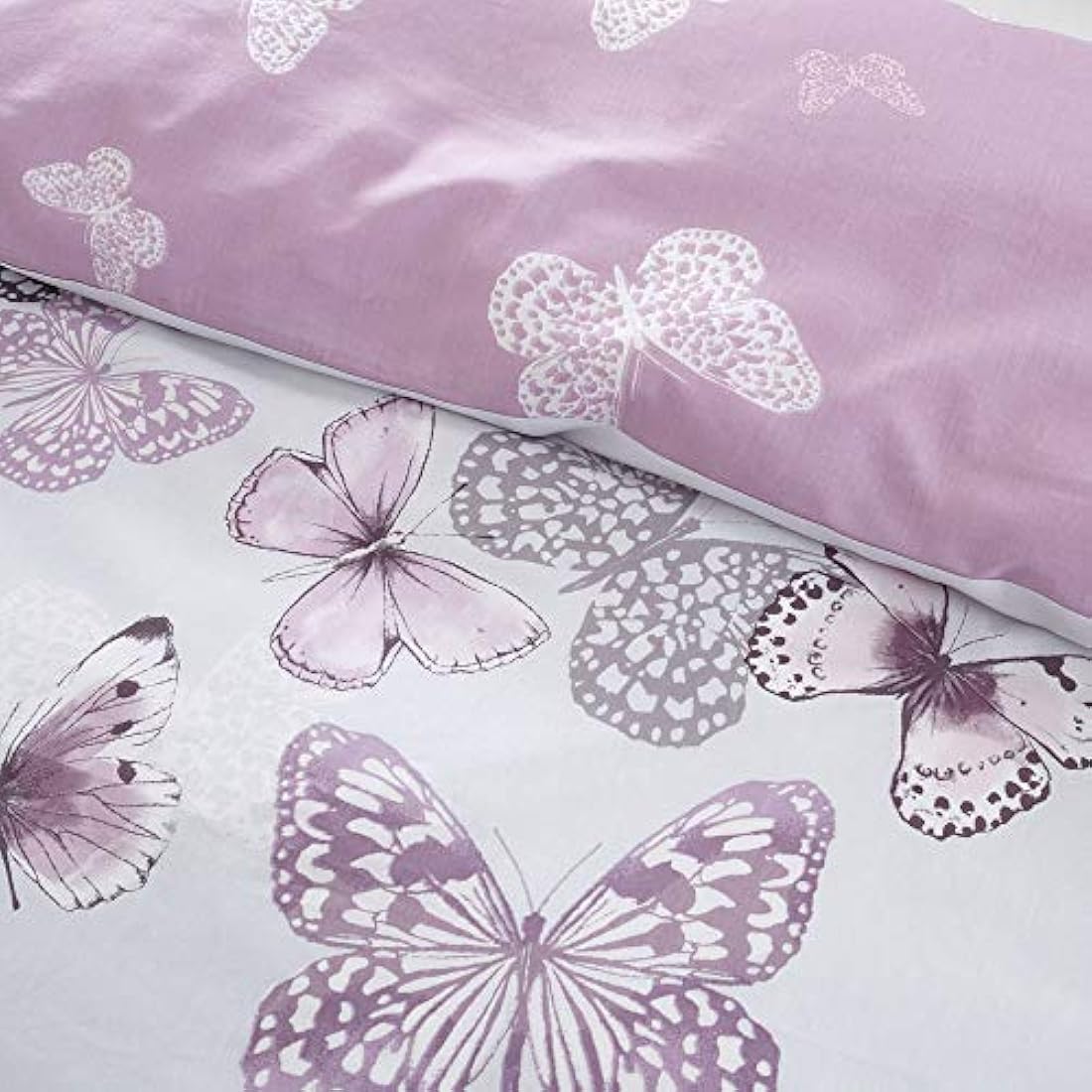 Scatter Butterfly Double Duvet Cover Set with Pillowcases