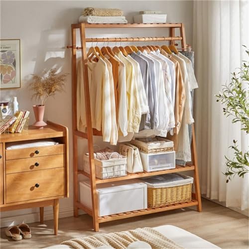 Bamboo Clothes Rail