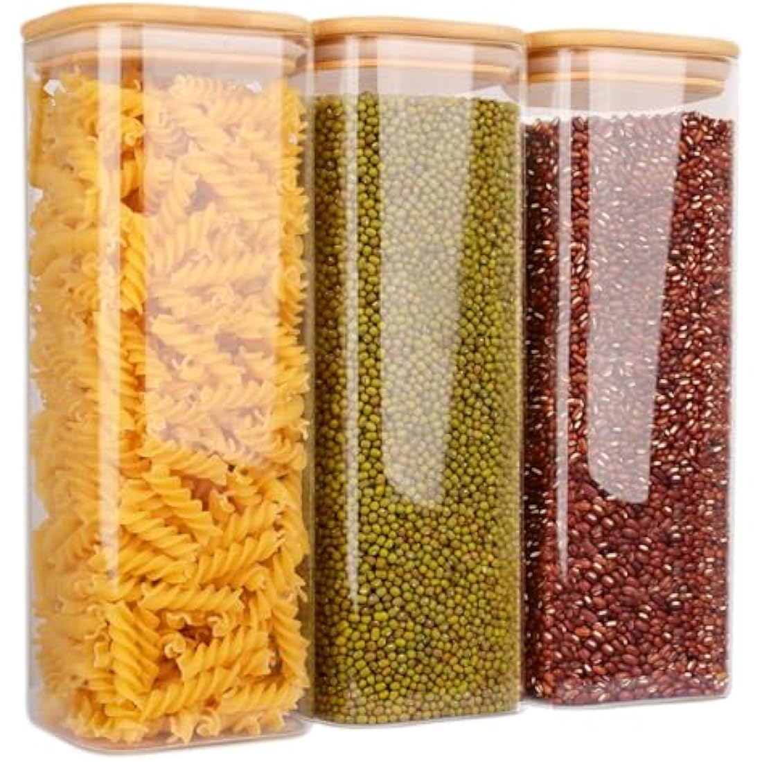 Glass Storage Jars with Lids