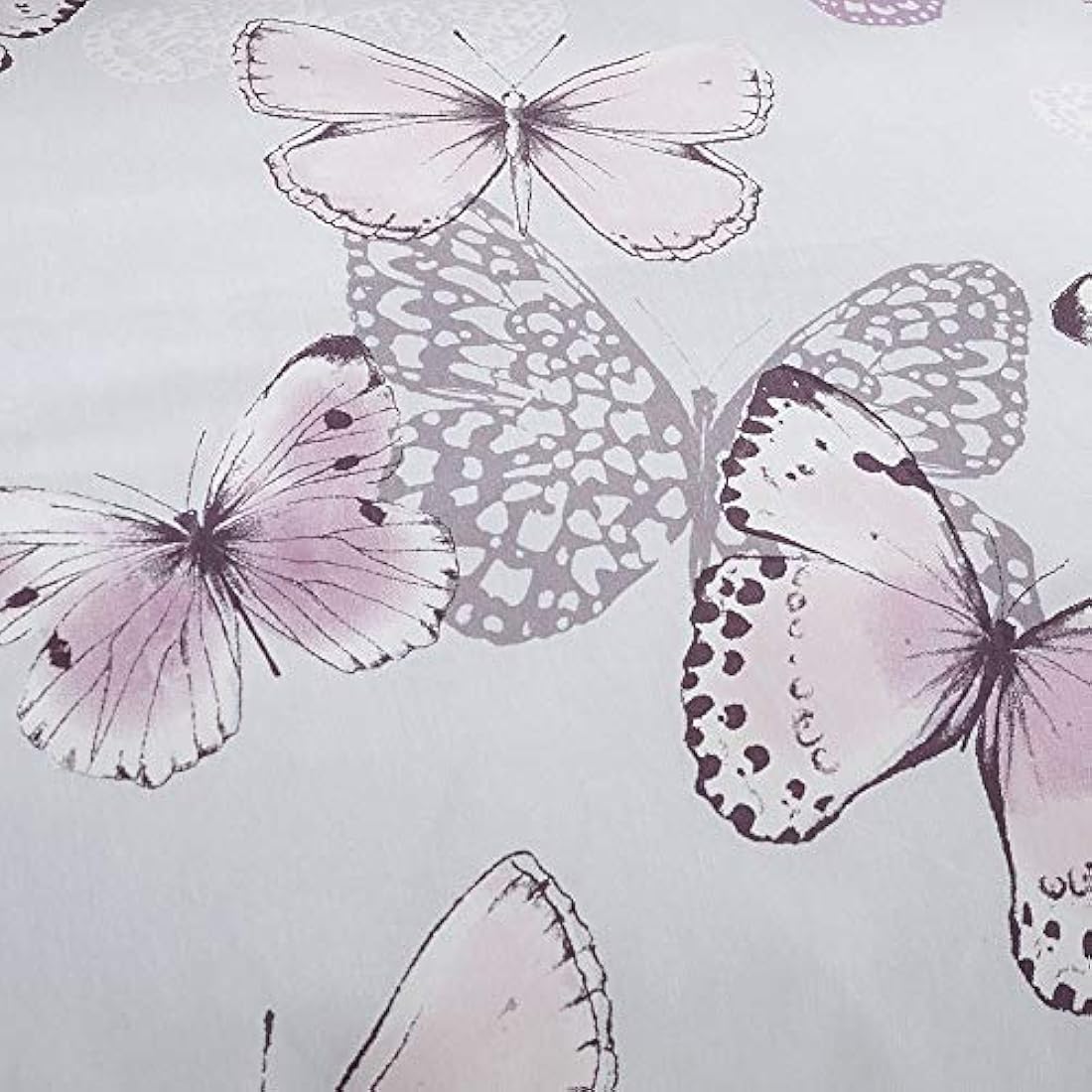 Scatter Butterfly Double Duvet Cover Set with Pillowcases