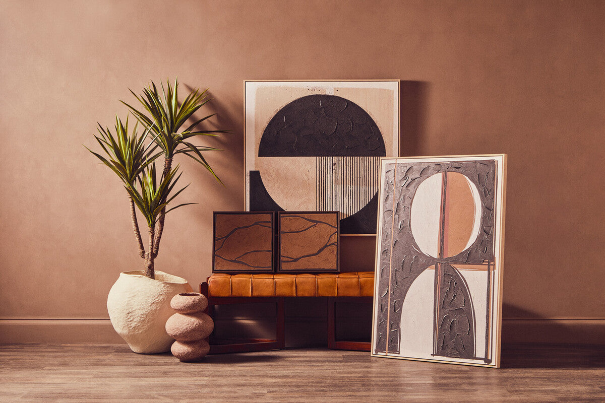 Black and Cream Wall Art