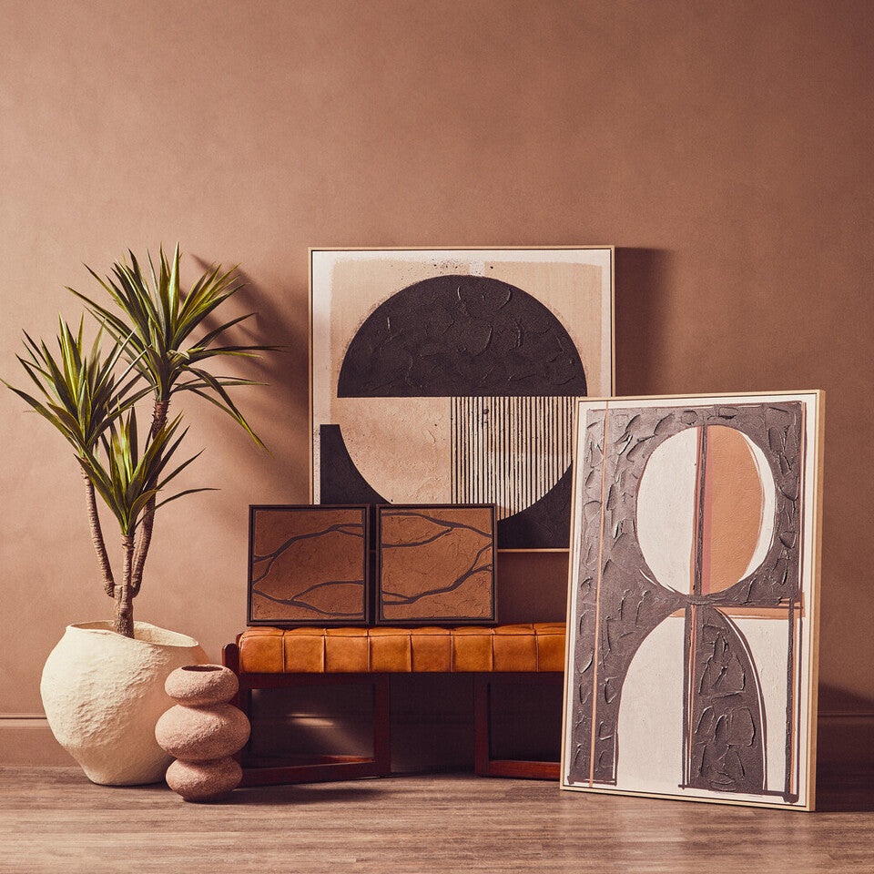 Black and Cream Wall Art