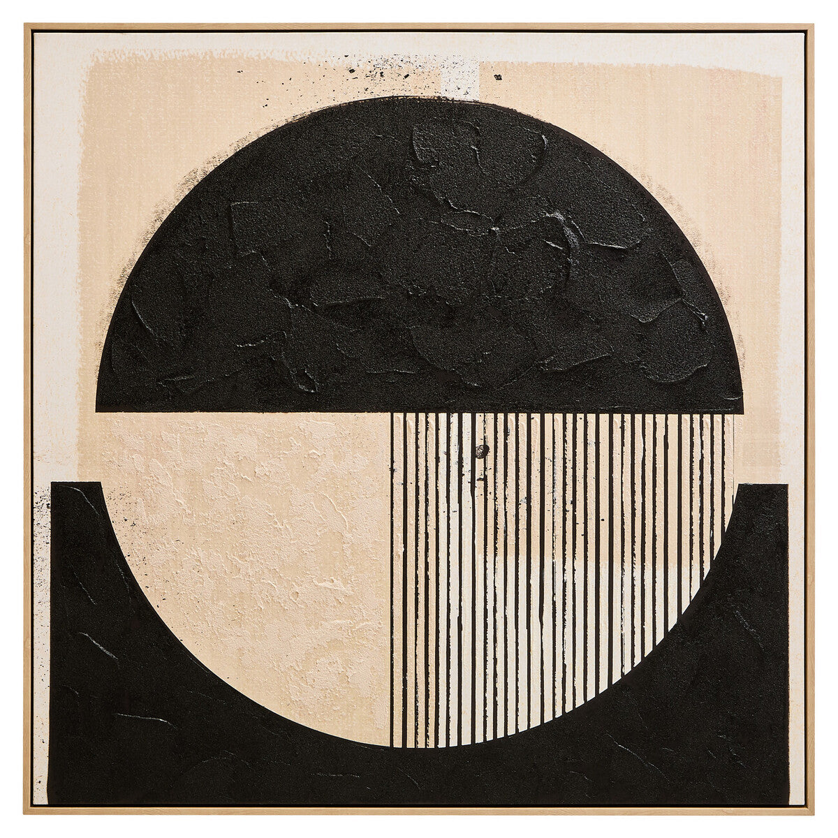 Black and Cream Wall Art