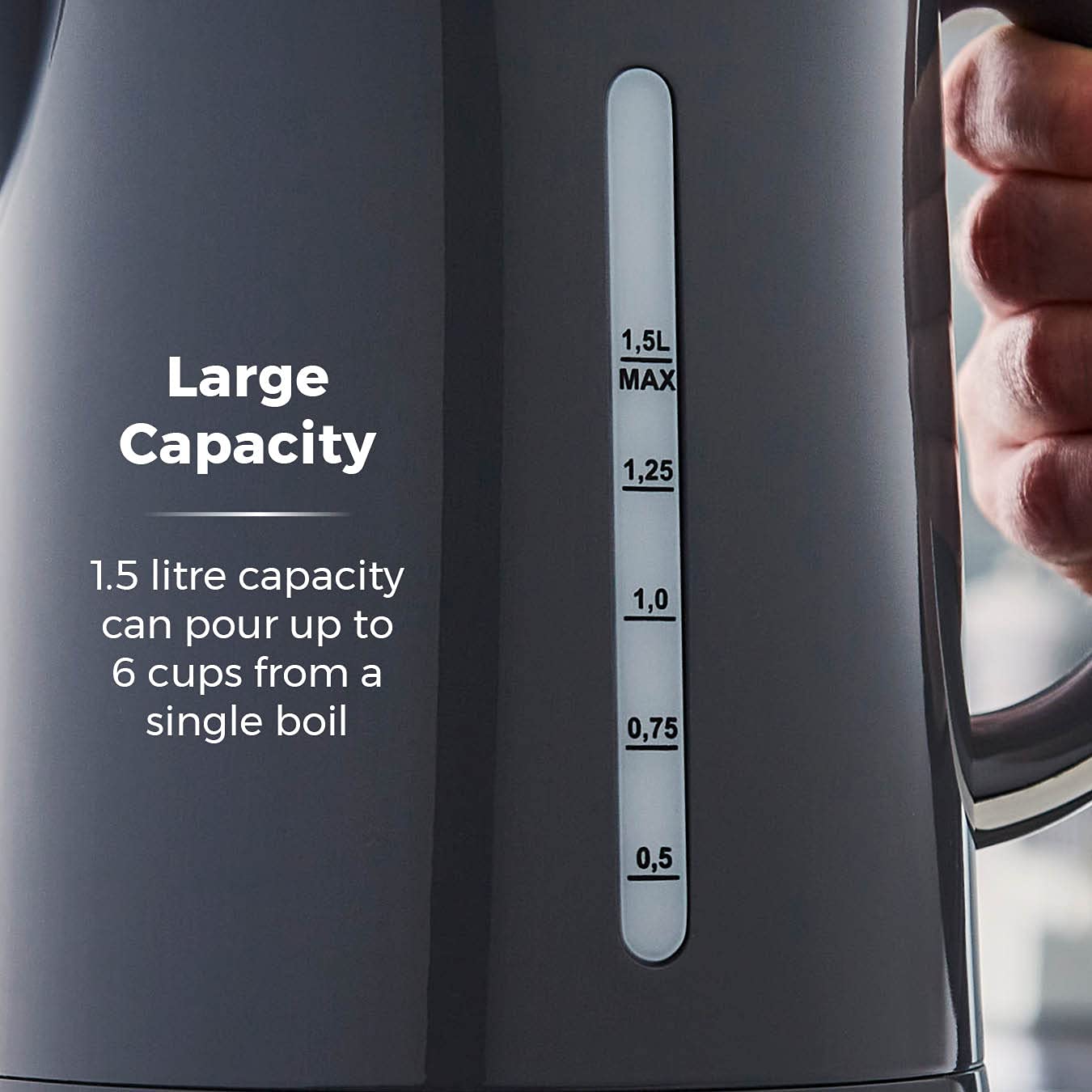 Tower Jug Kettle with Rapid Boil