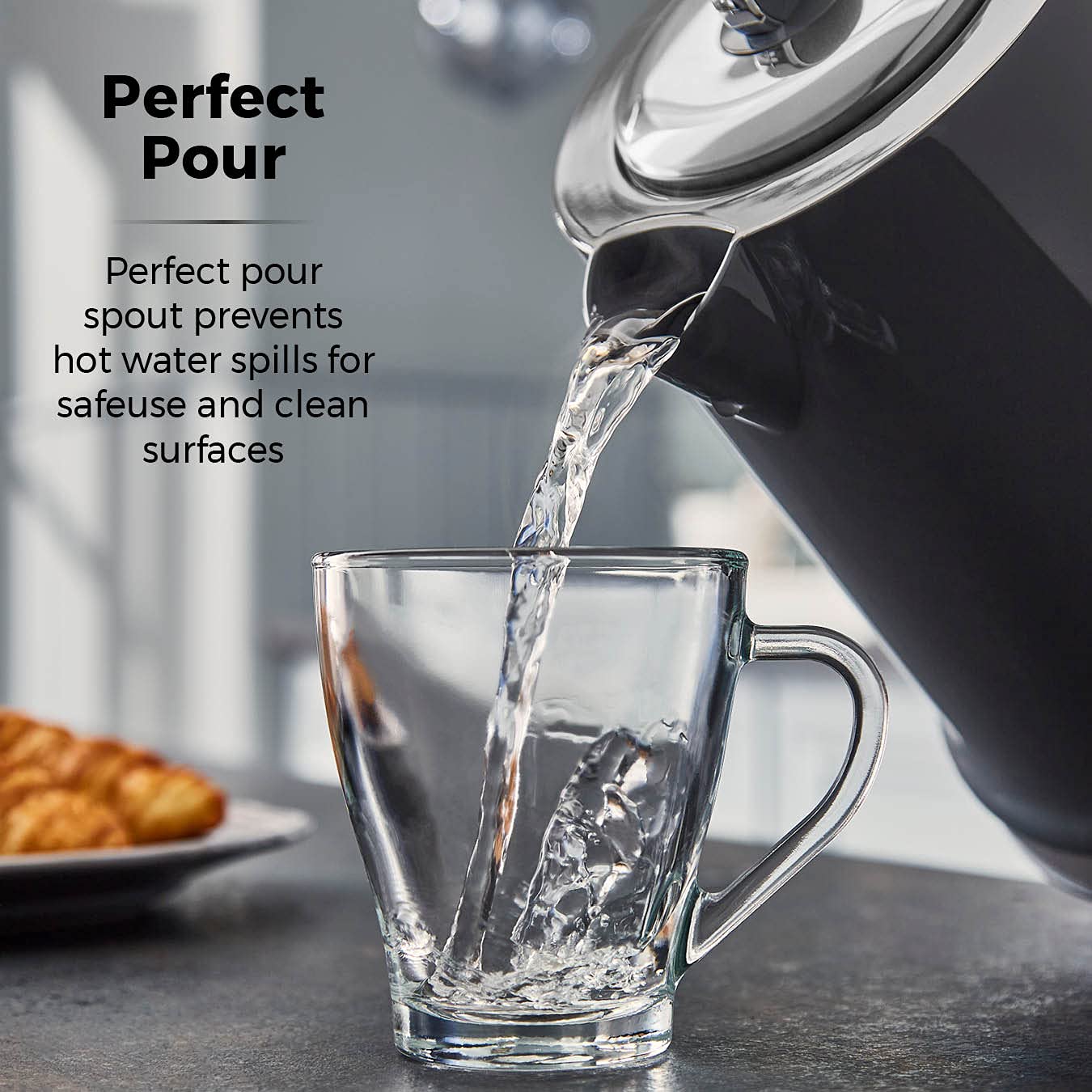 Tower Jug Kettle with Rapid Boil