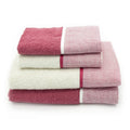 Bath Towels, Cotton, Raspberry, 4