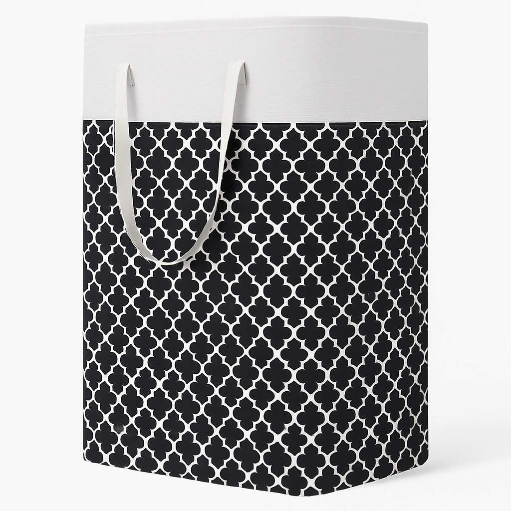 Large Laundry Basket with Extended Handle