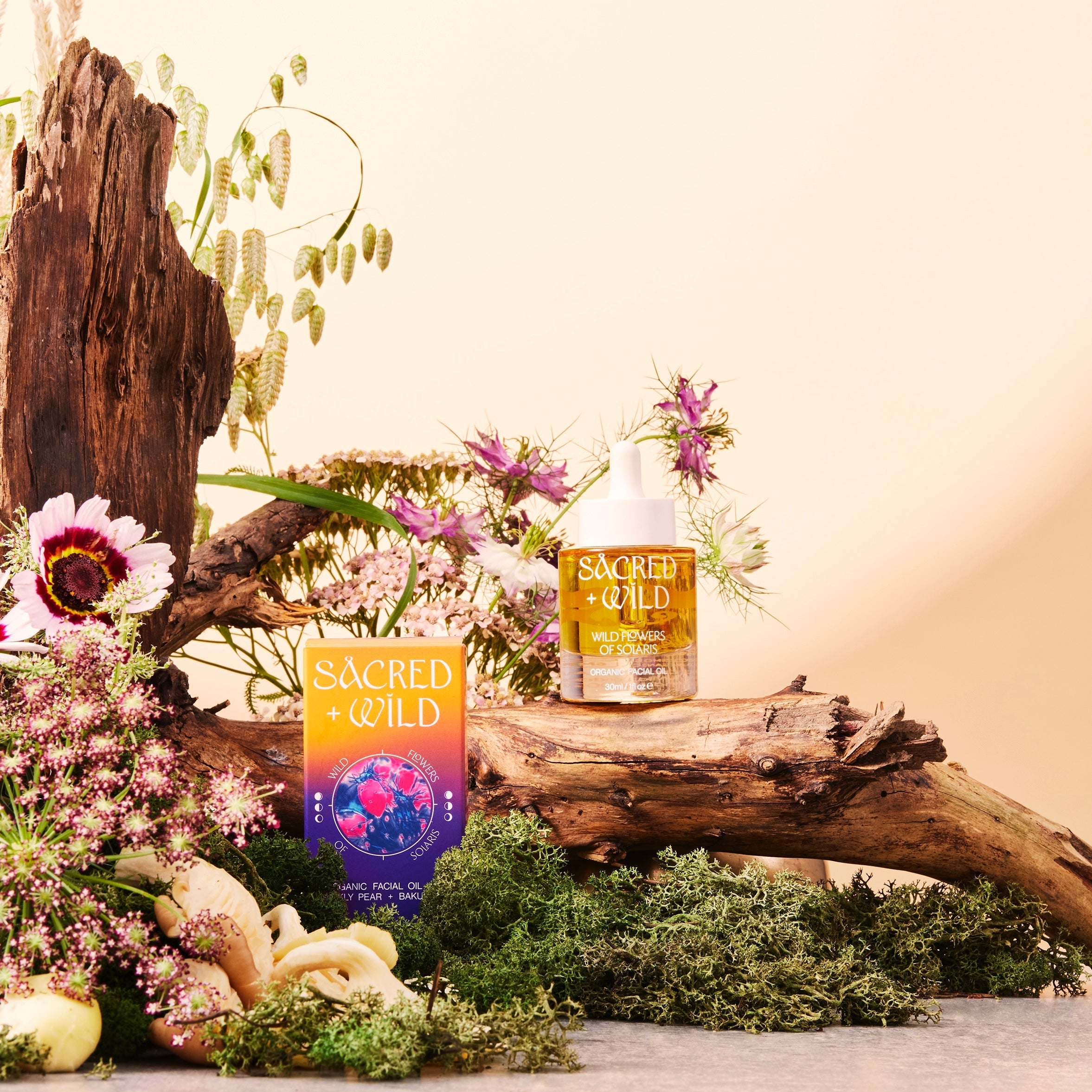 Organic Facial Oil with Prickly Pear + Bakuchiol