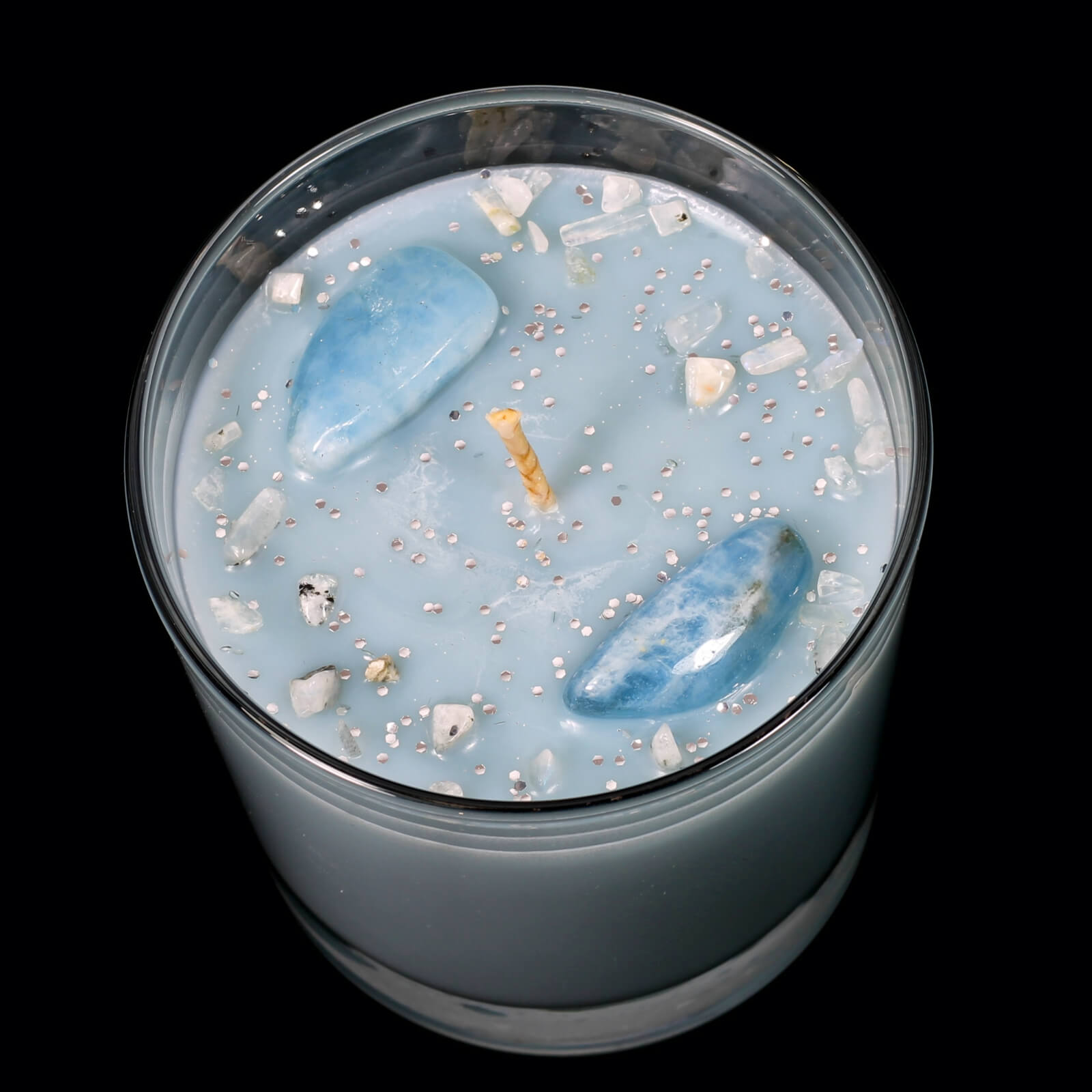 Crystal Infused Scented Candle
