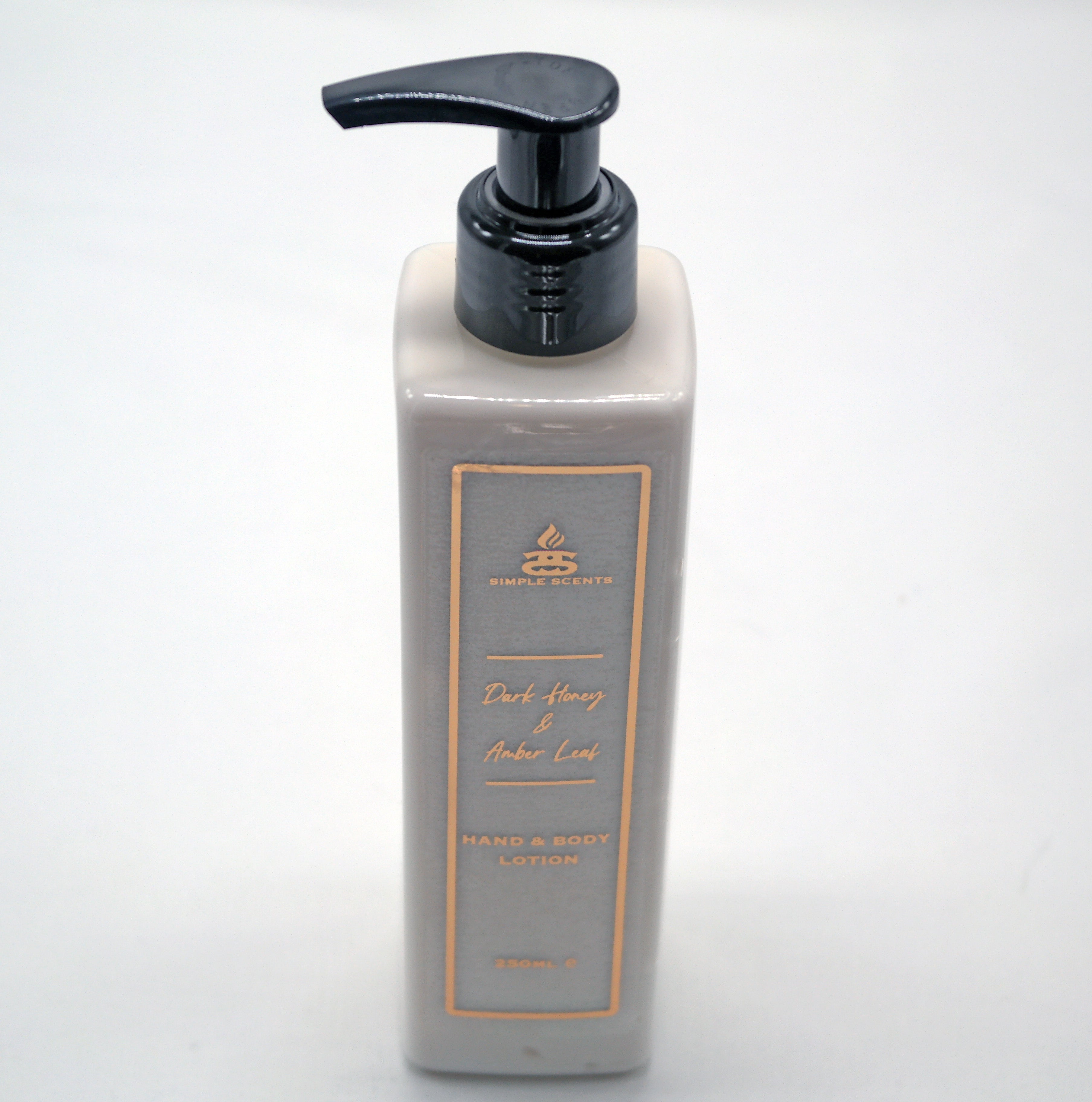 Dark Honey & Amber Leaf Hand & Body Lotion 250ml