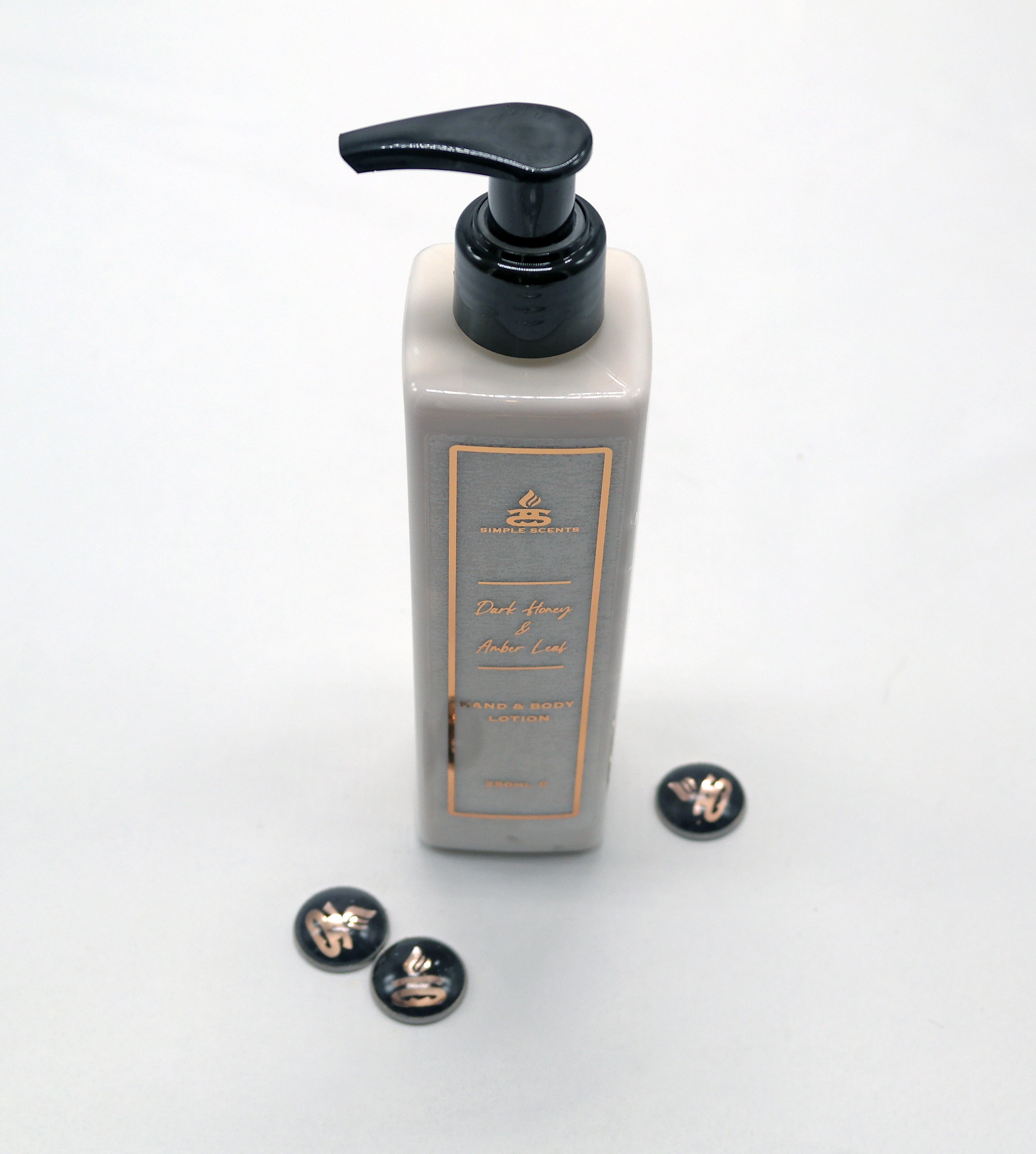 Dark Honey & Amber Leaf Hand & Body Lotion 250ml