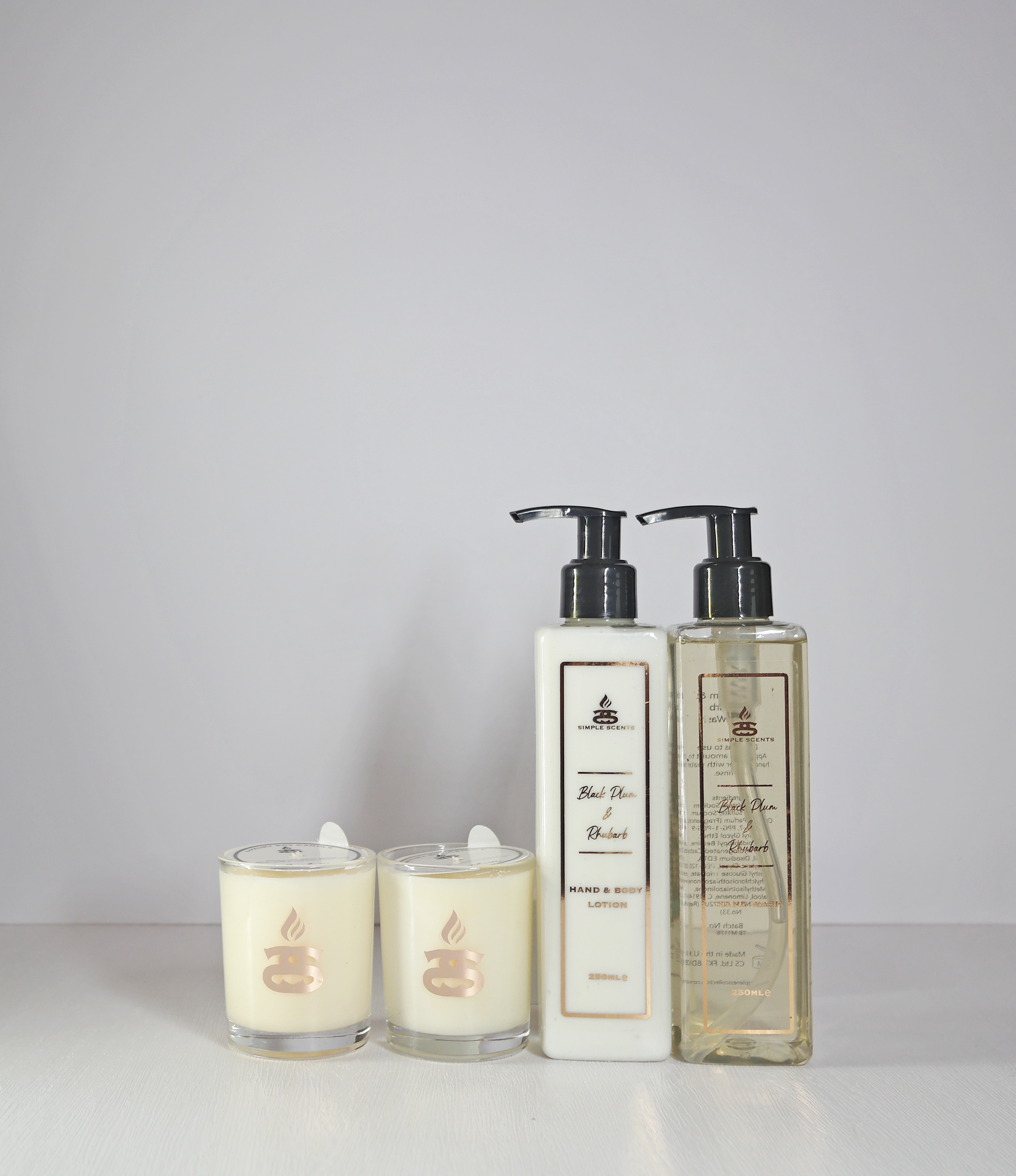 Candle, Soap & Lotion Gift Set