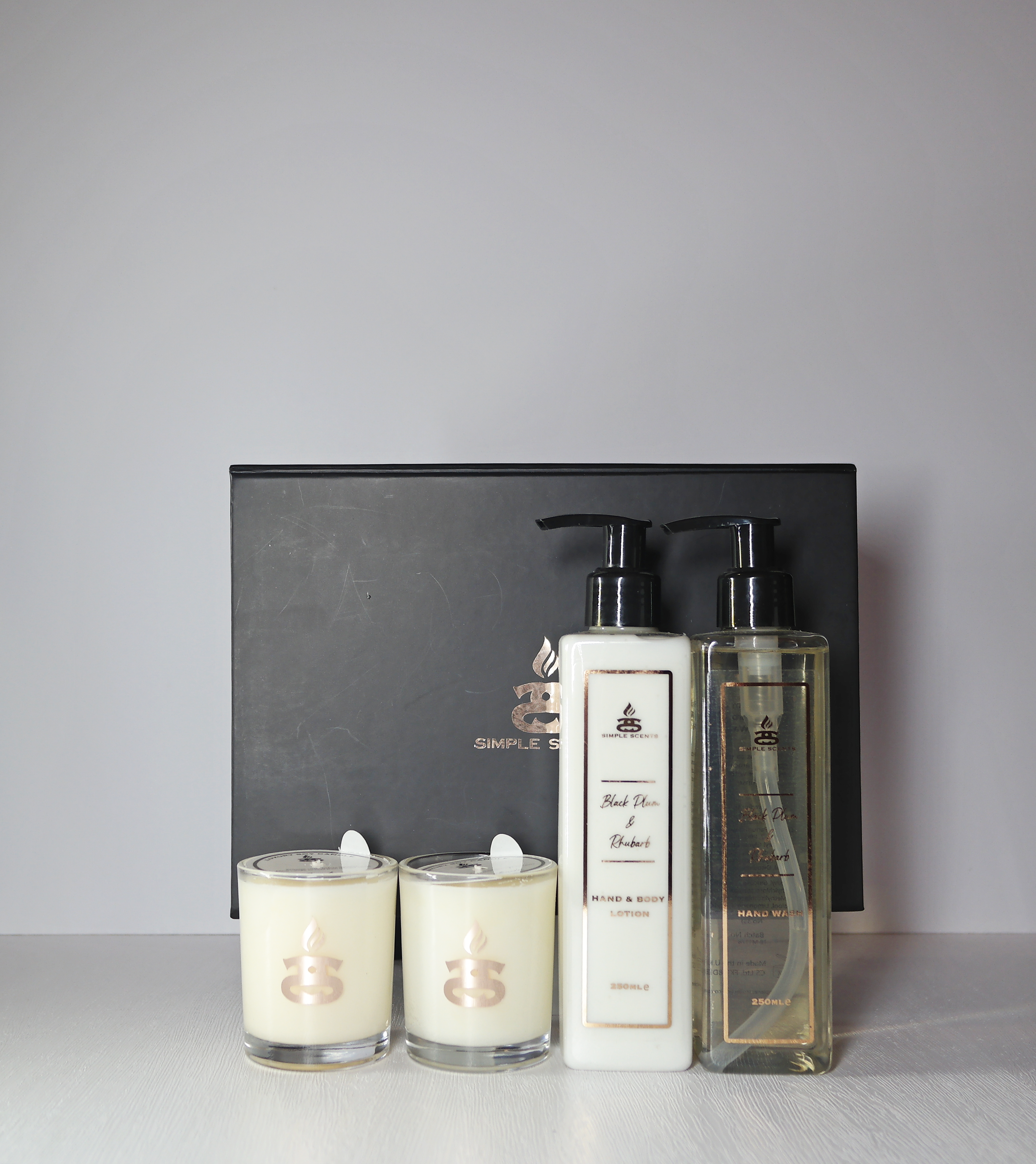 Candle, Soap & Lotion Gift Set