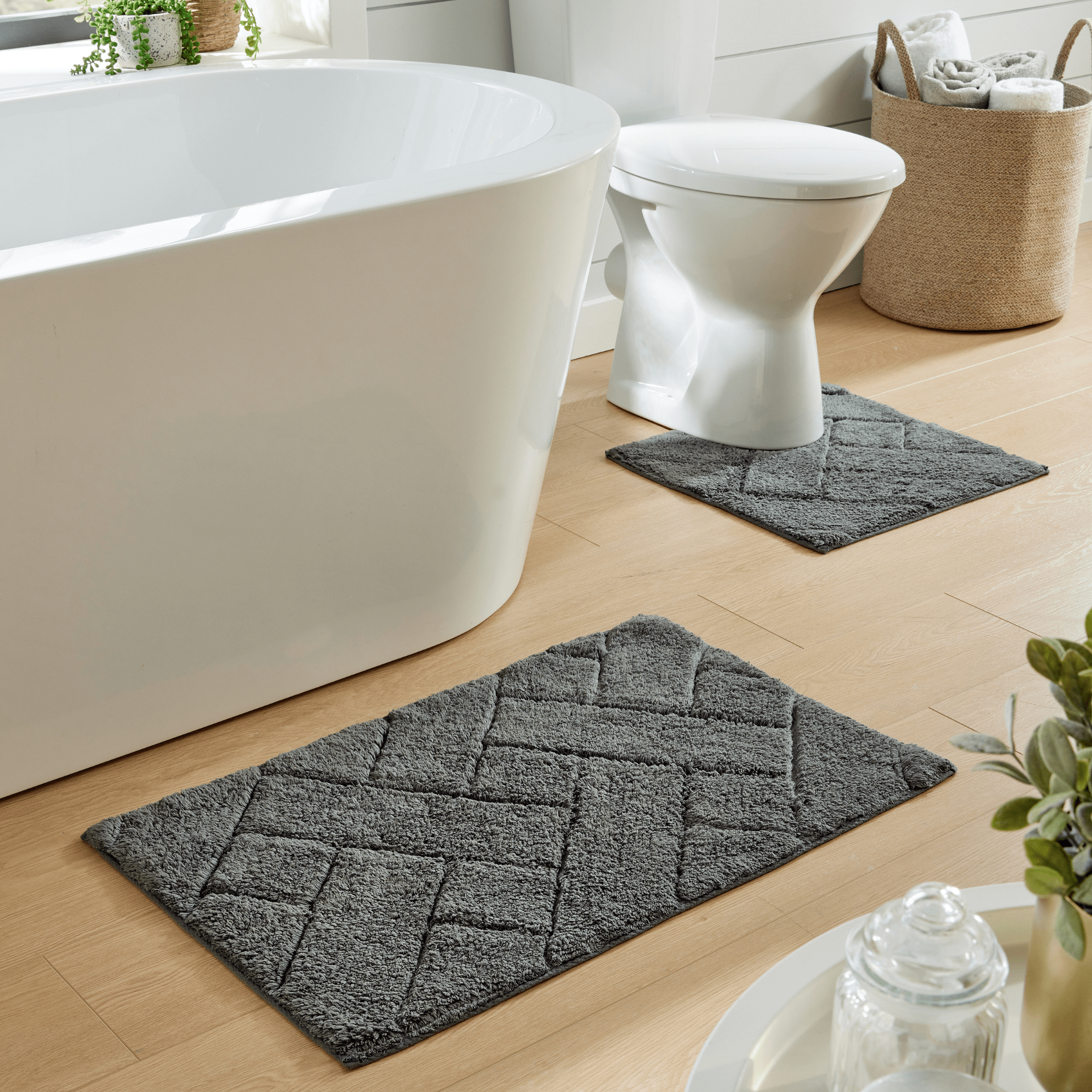 Bali Bath Mat & Pedestal Set