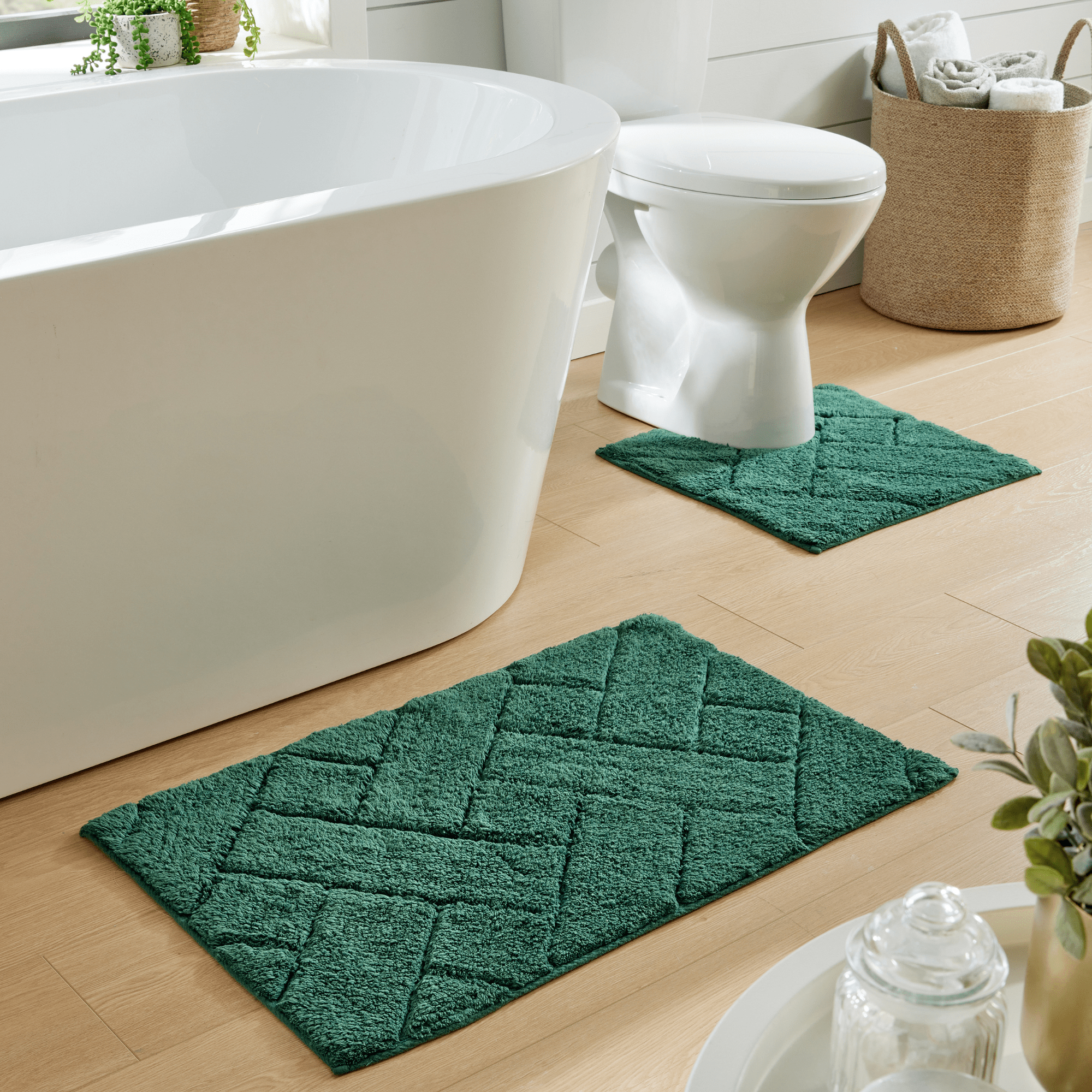 Bali Bath Mat & Pedestal Set