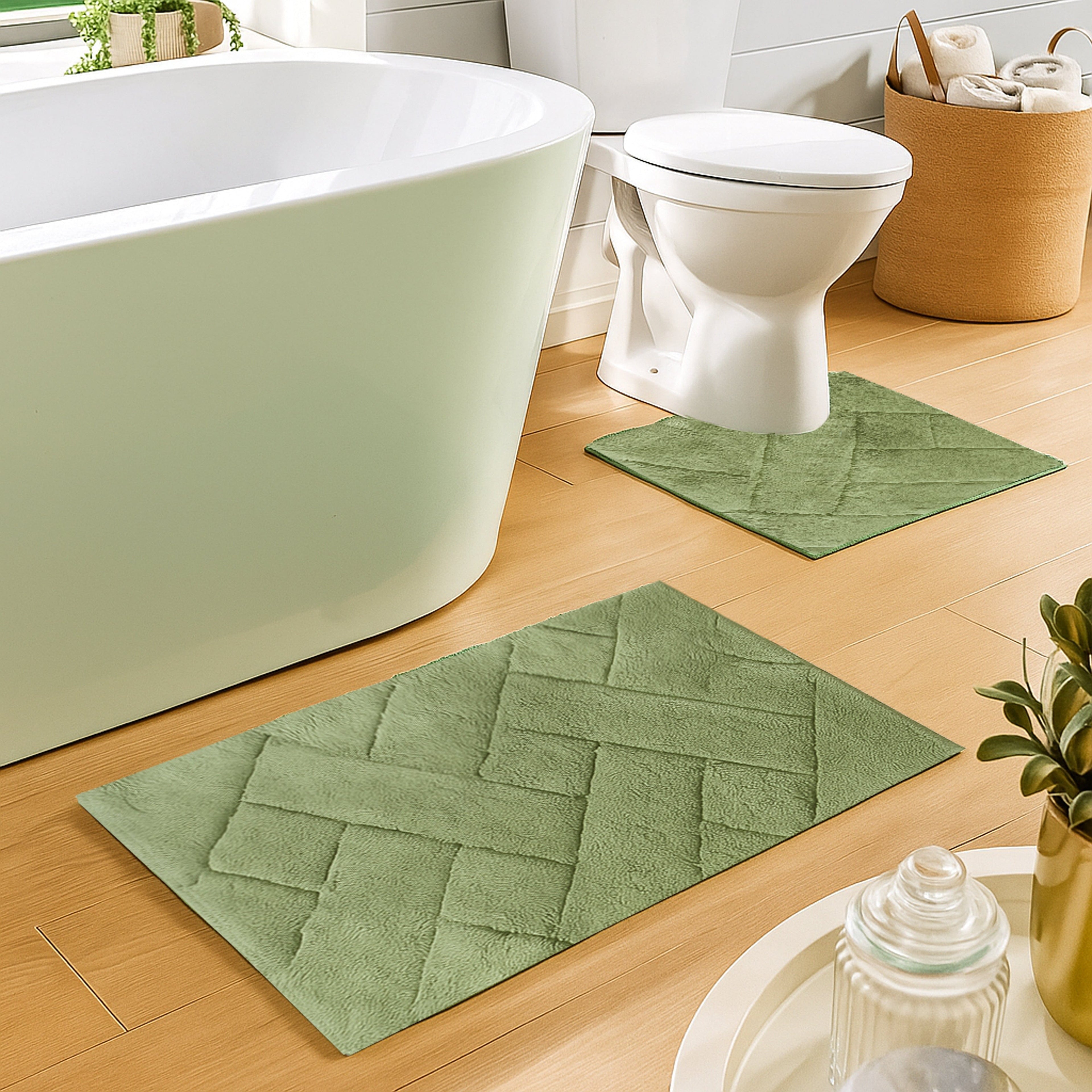 Bali Bath Mat & Pedestal Set