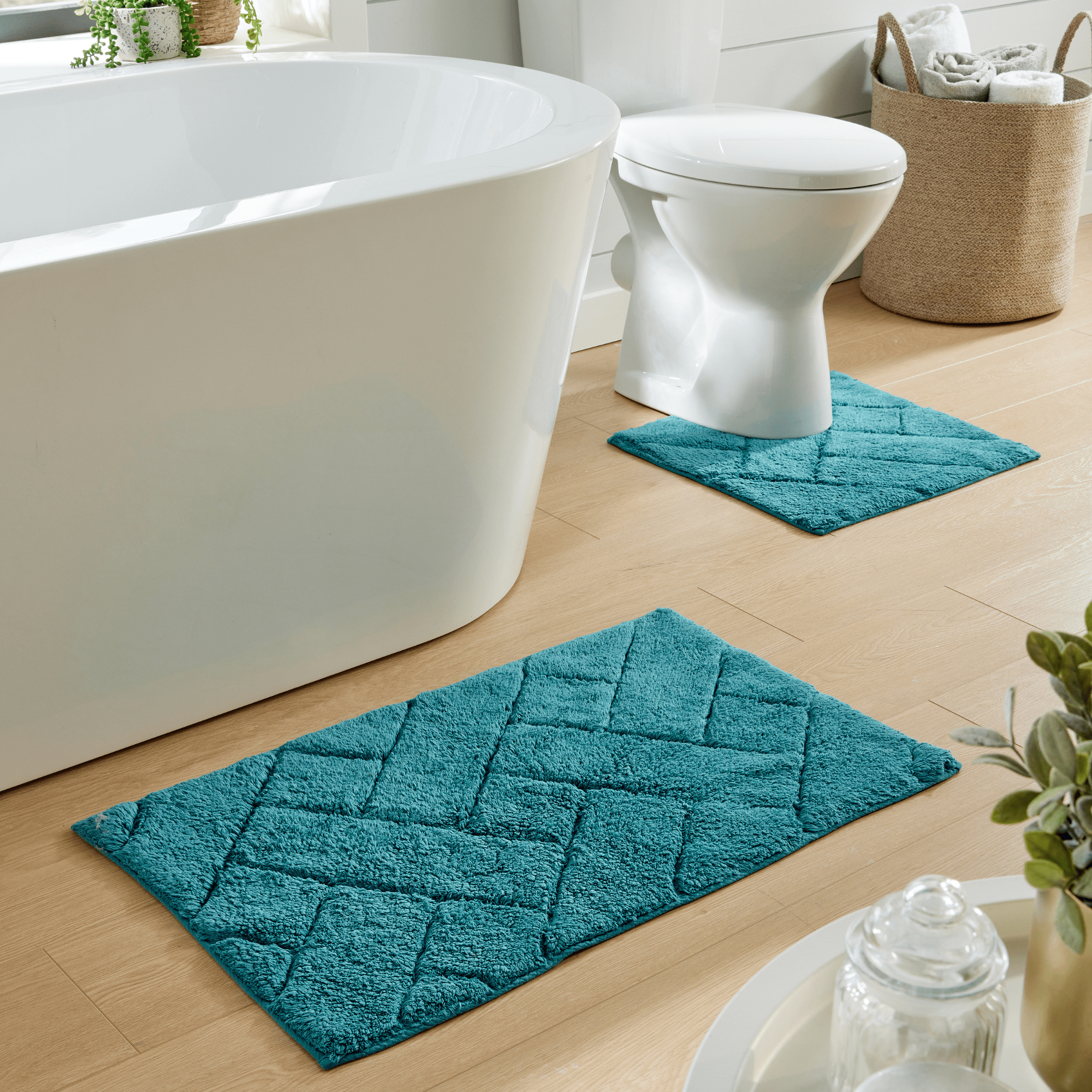 Bali Bath Mat & Pedestal Set
