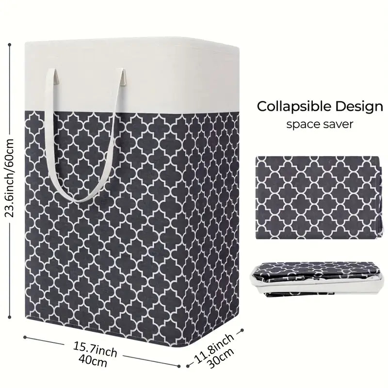 Large Laundry Basket with Extended Handle