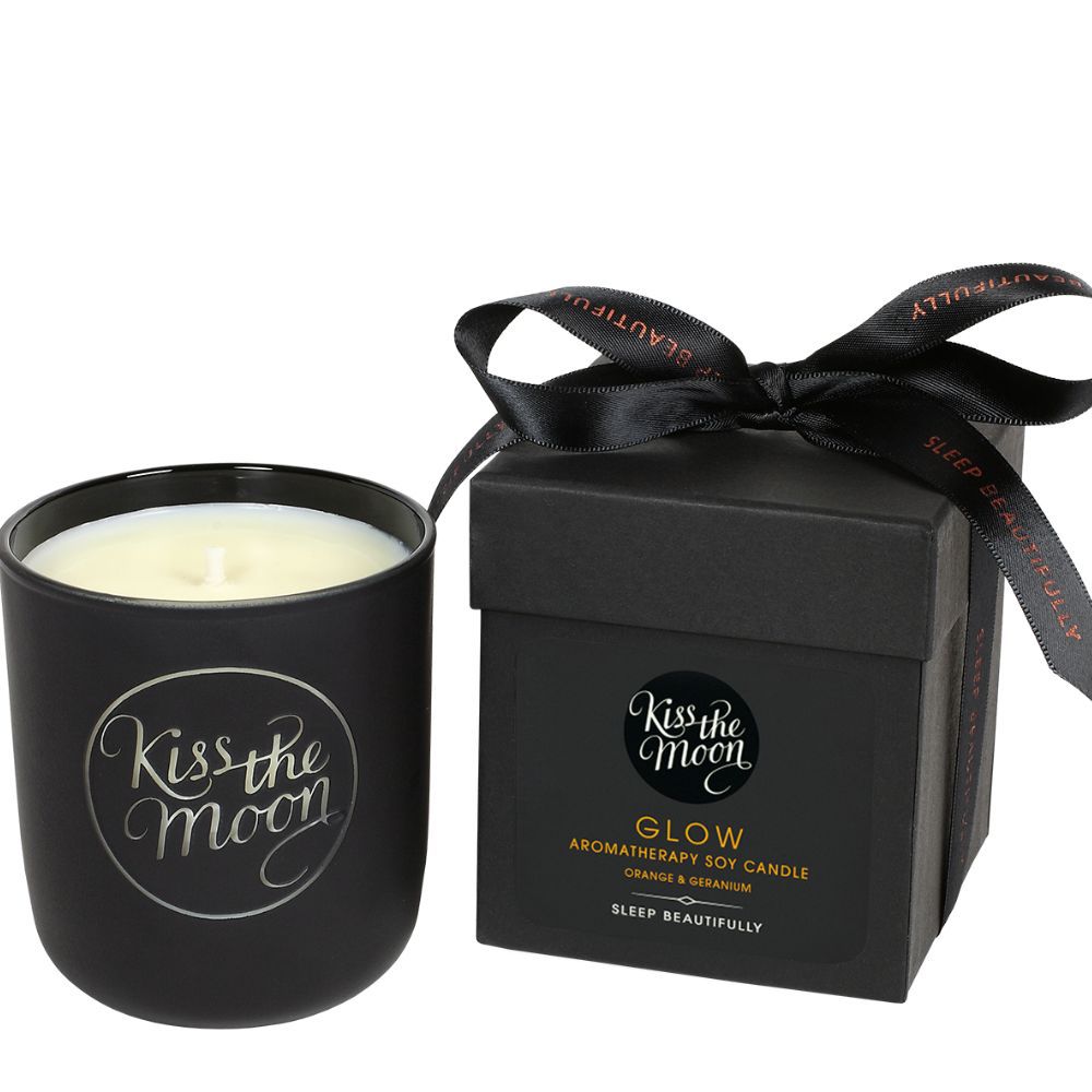 Glow Aromatherapy Soy Candle Orange & Geranium