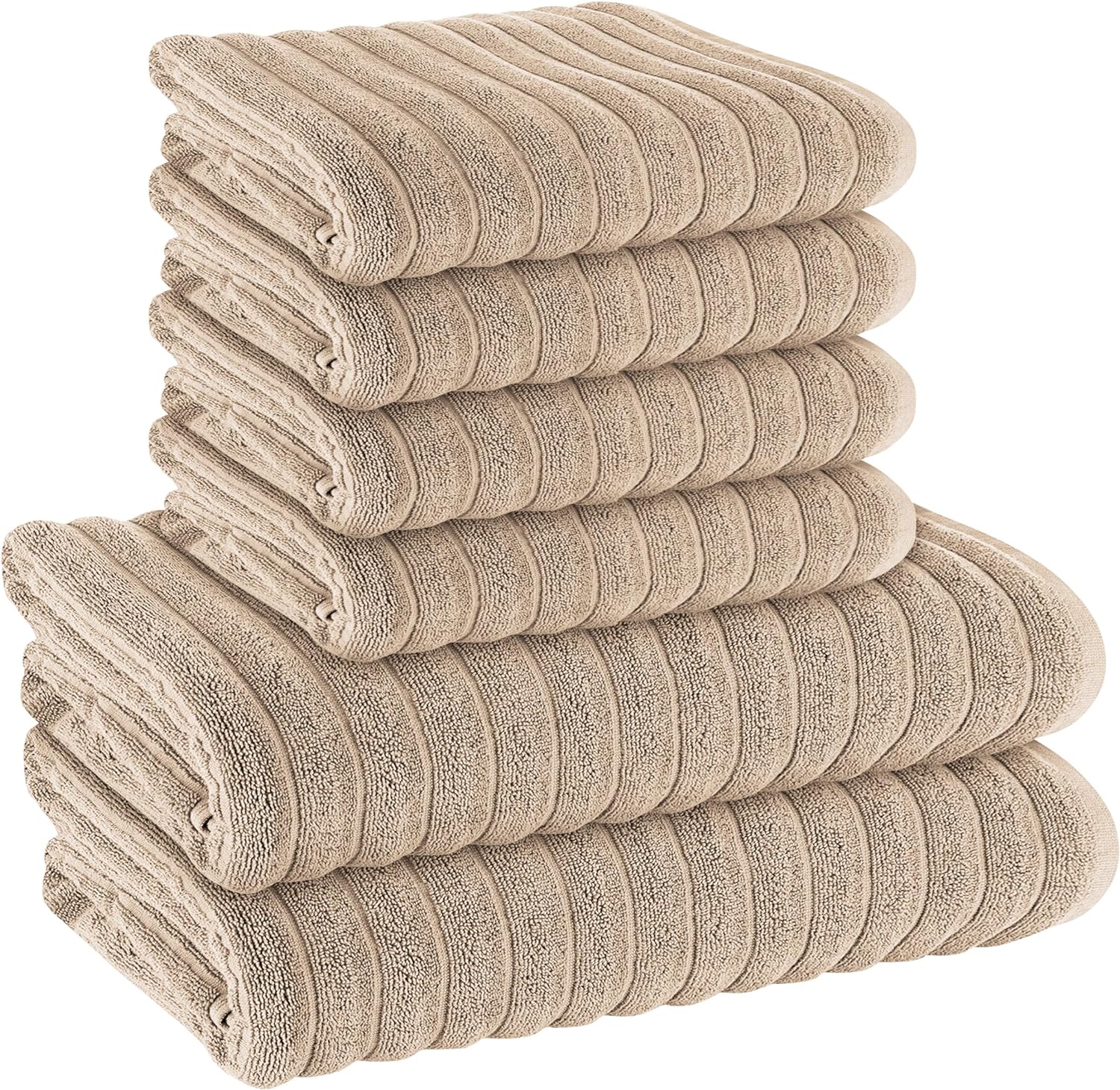Hydro Cotton Ribbed Towels