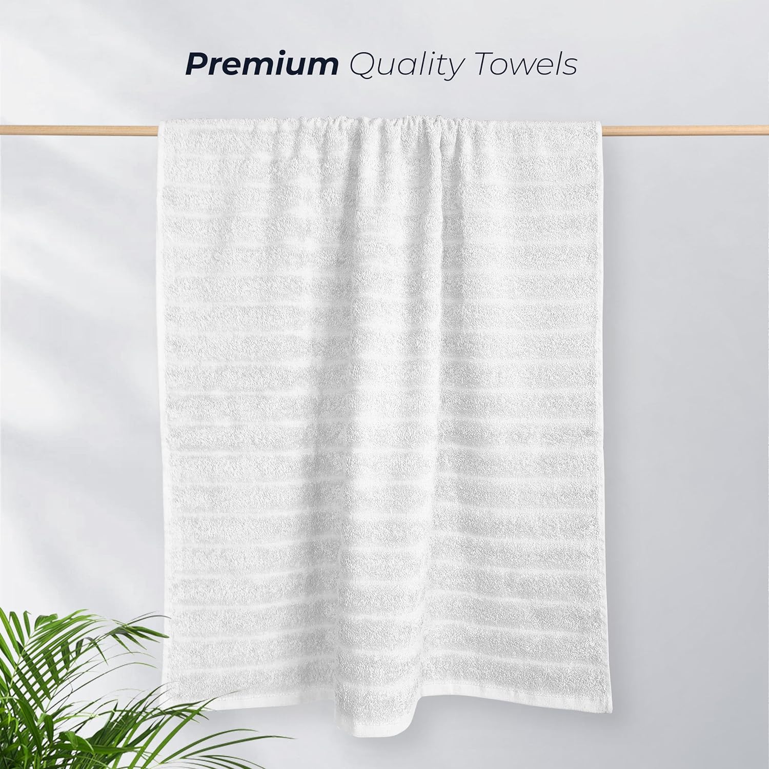Hydro Cotton Ribbed Towels
