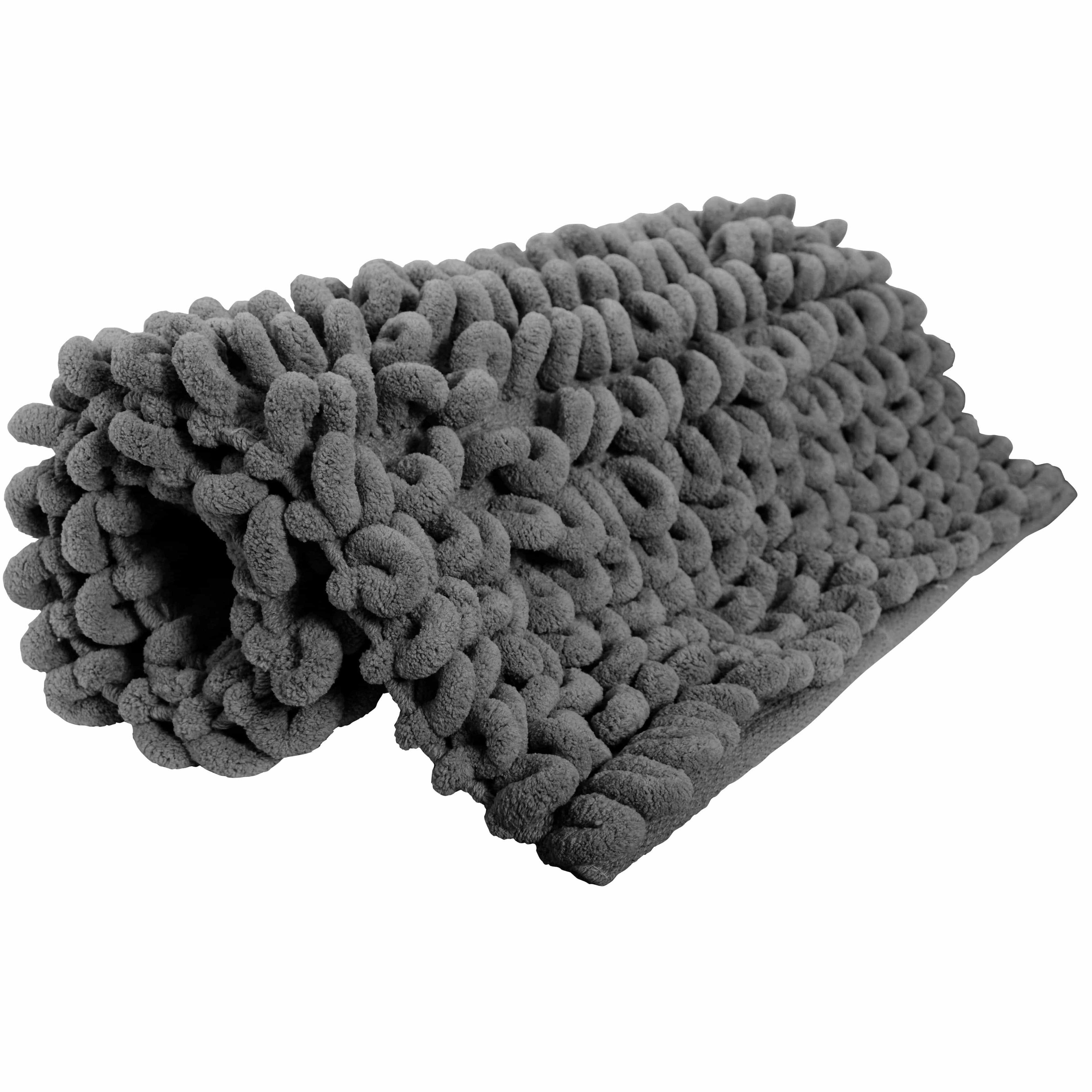 Jumbo Loop Bath Mat Non Slip Water Absorbent