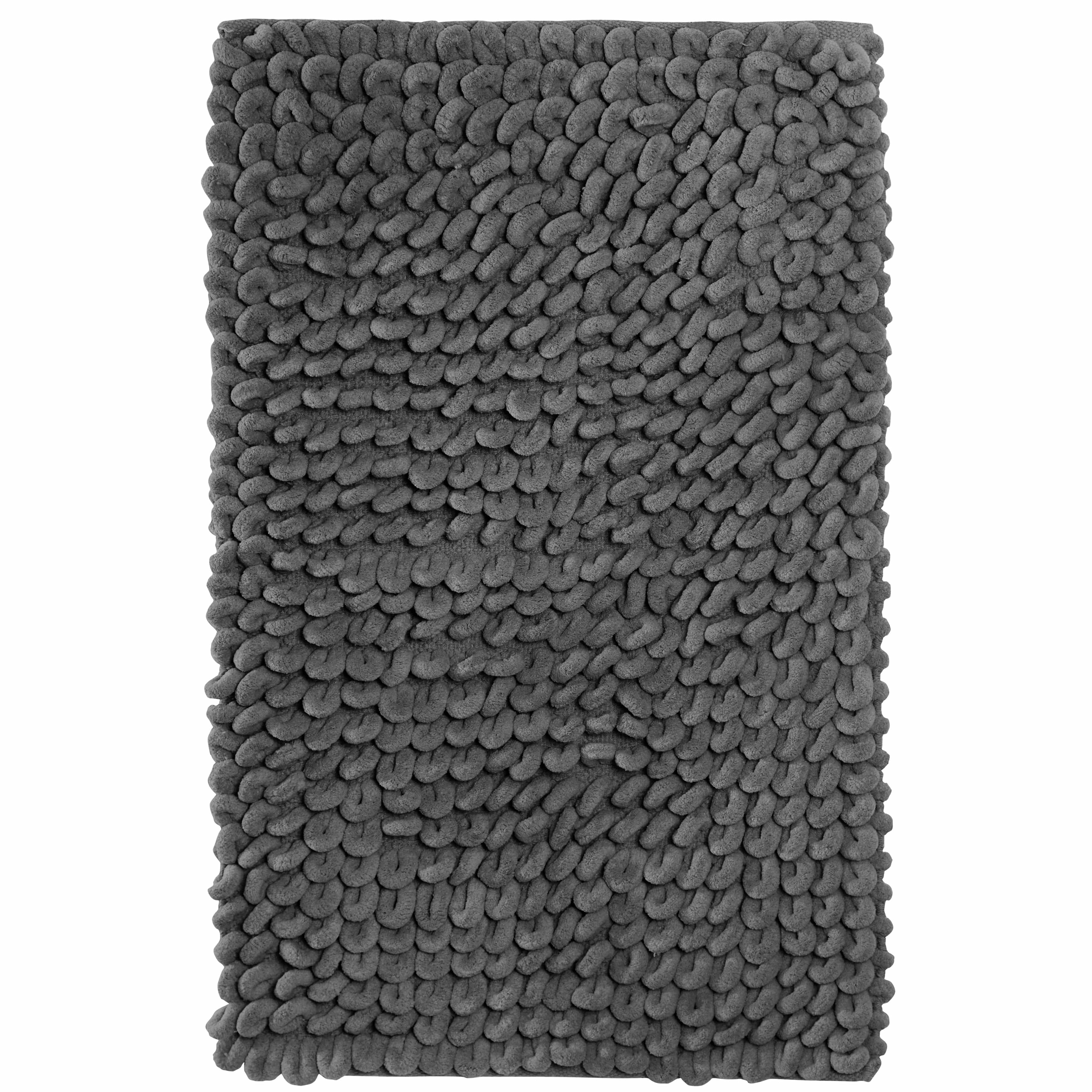 Jumbo Loop Bath Mat Non Slip Water Absorbent