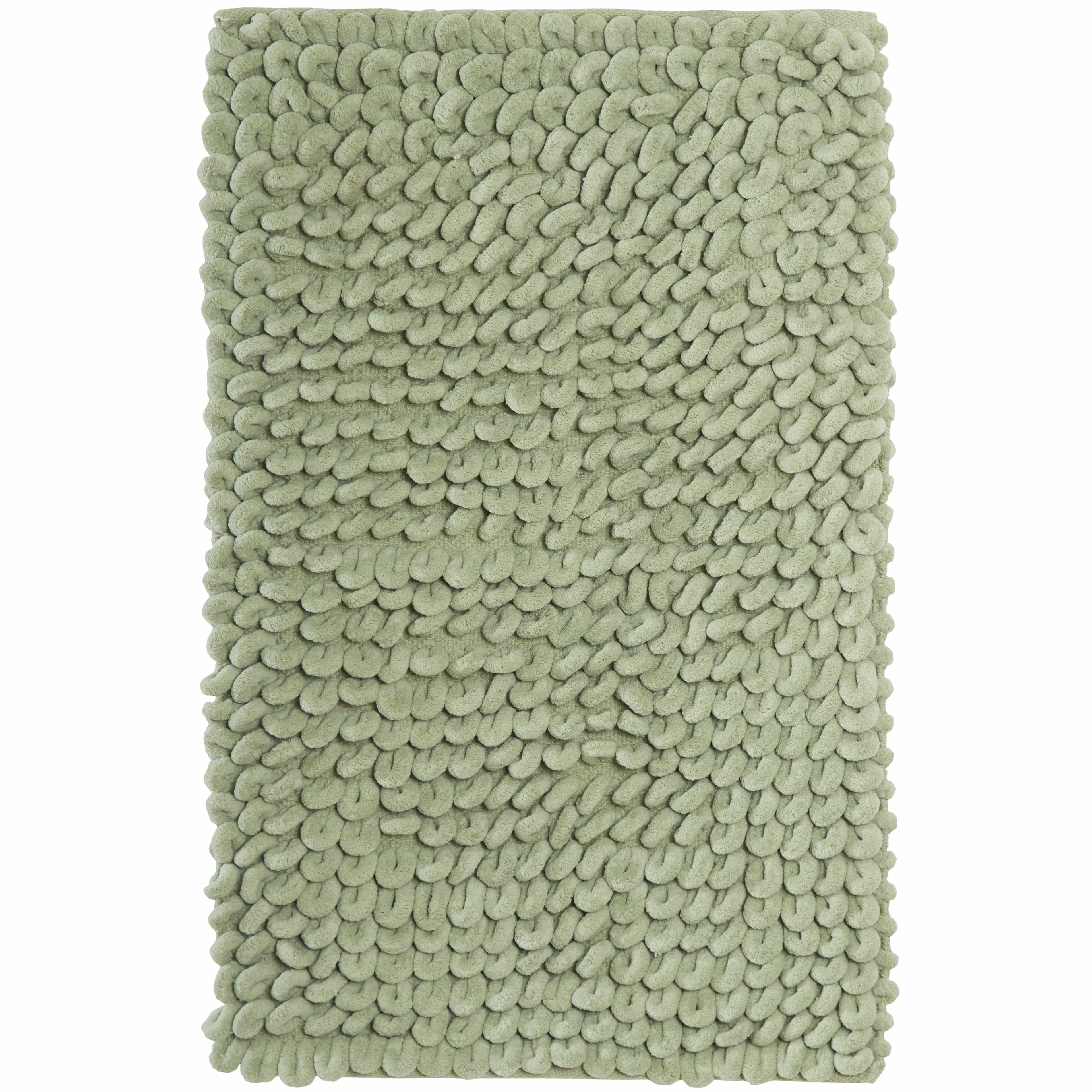 Jumbo Loop Bath Mat Non Slip Water Absorbent