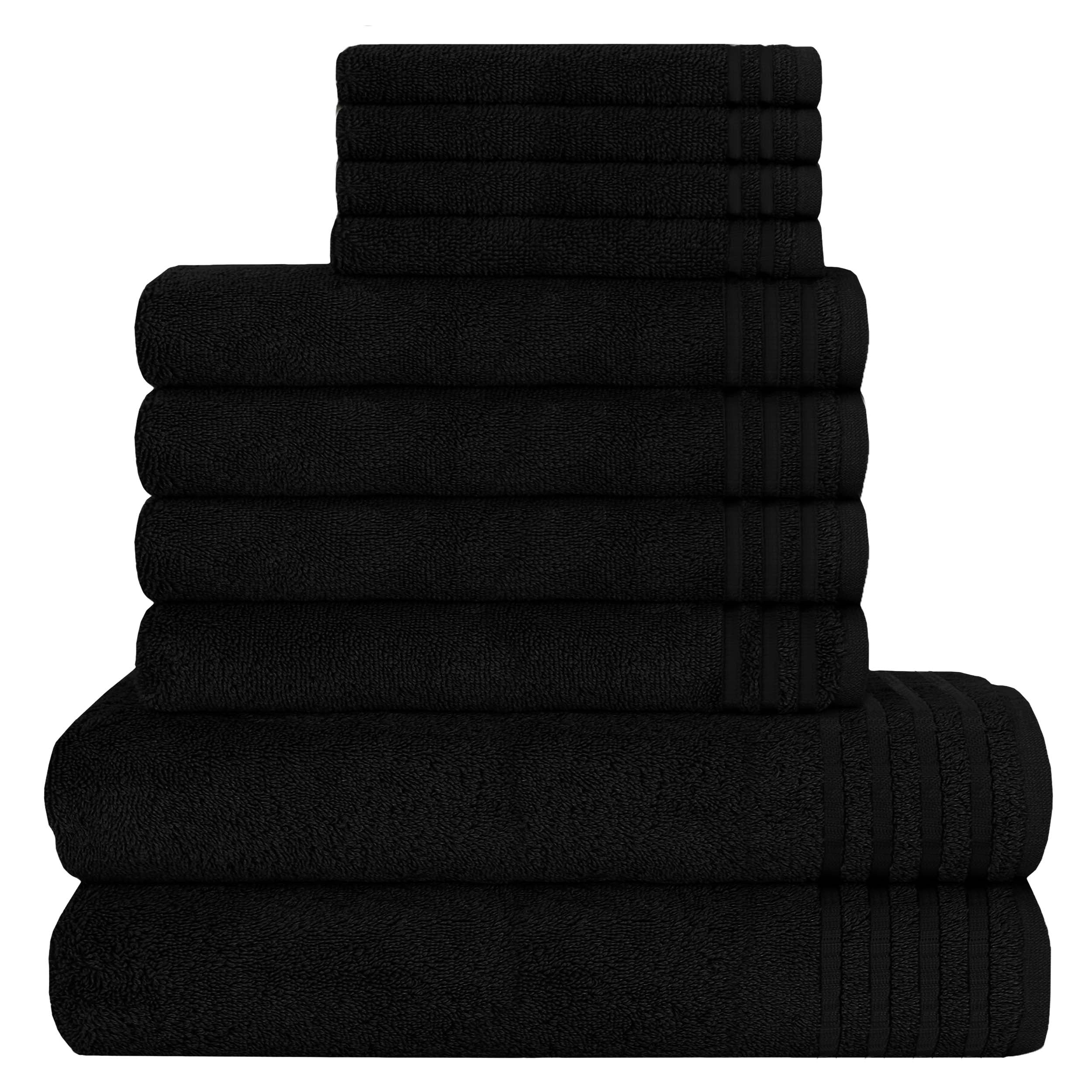10 Piece Monaco Luxury Egyptian Cotton Towel Set