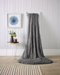 Oversized Chunky Soft Fleece Blanket